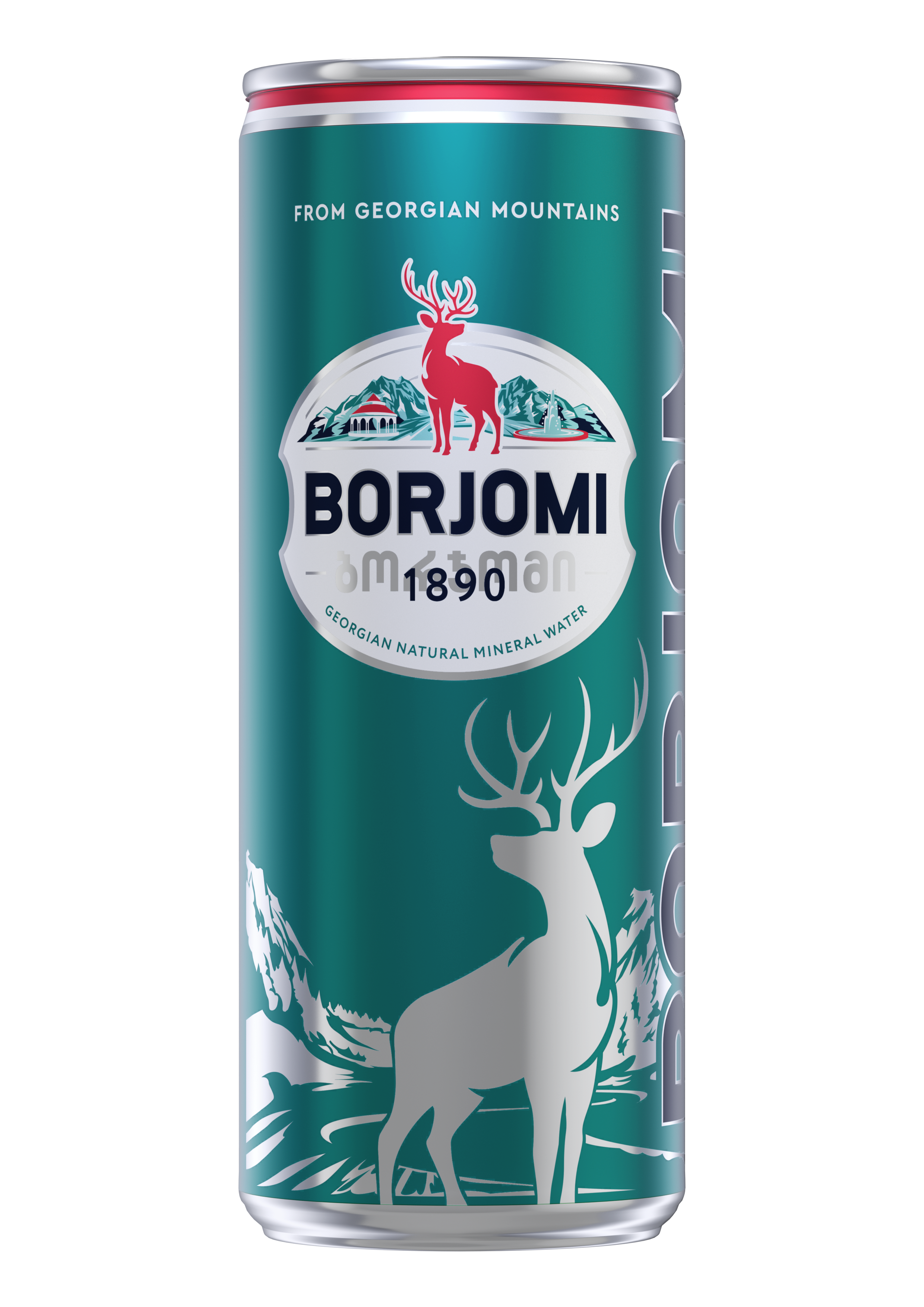 Borjomi Naturalna Woda Mineralna Gazowana 0,33 L- Kaucja