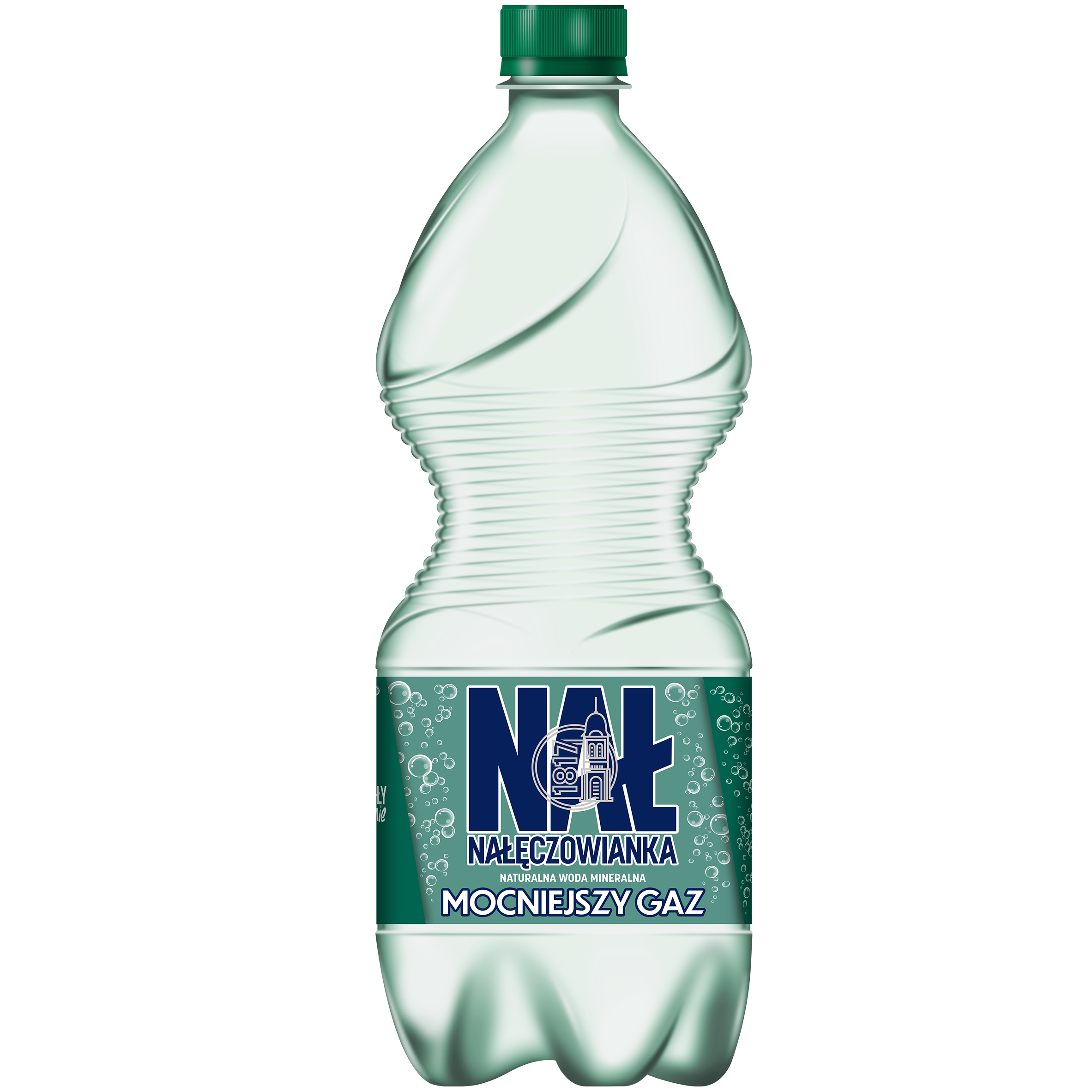 Nałęczowianka Naturalna Woda Mineralna Mocniejszy Gaz 1 L