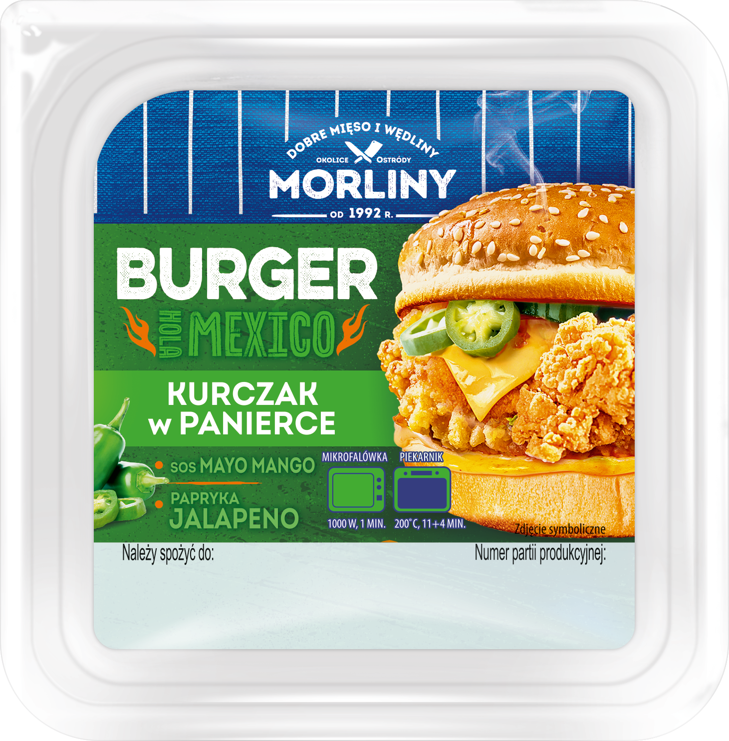 Burger Mexico Morliny 170G