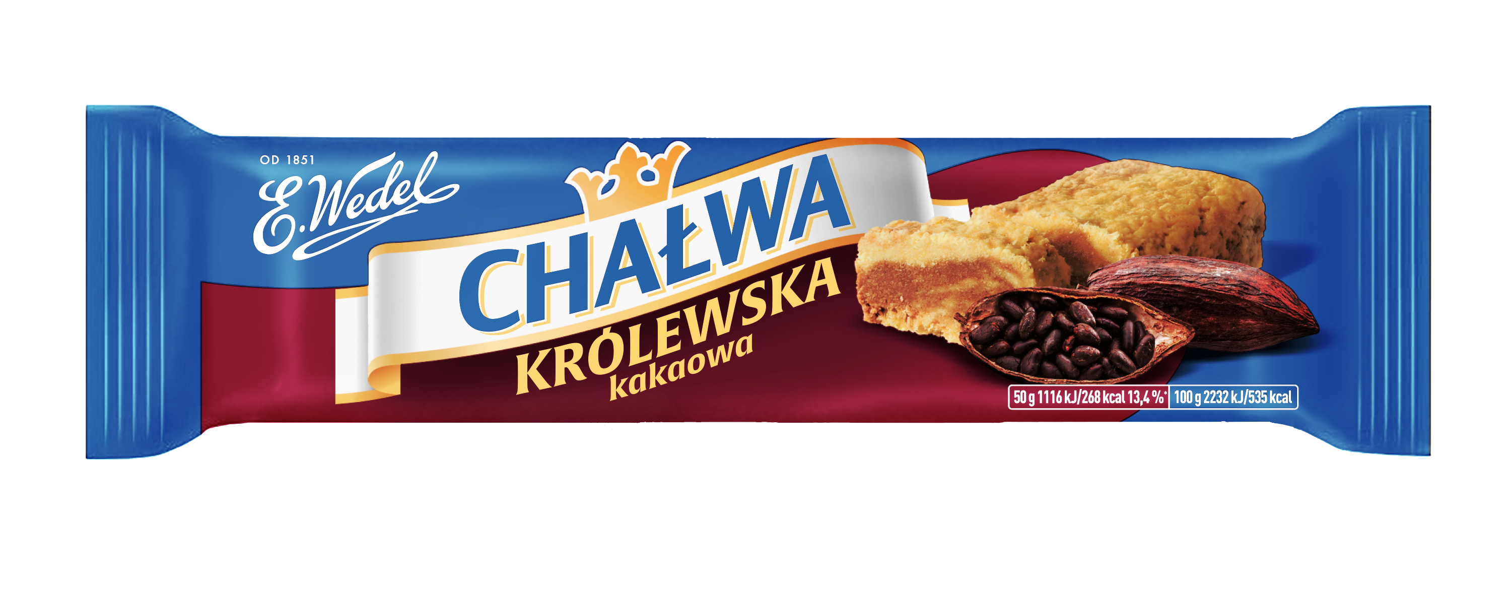 Wedel Chałwa Kakaowo-Waniliowa 50G