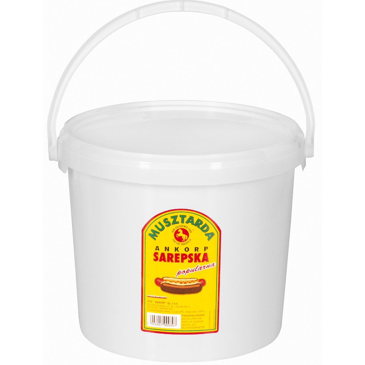 Konik Musztarda Sarepska 5 Kg Wiaderko