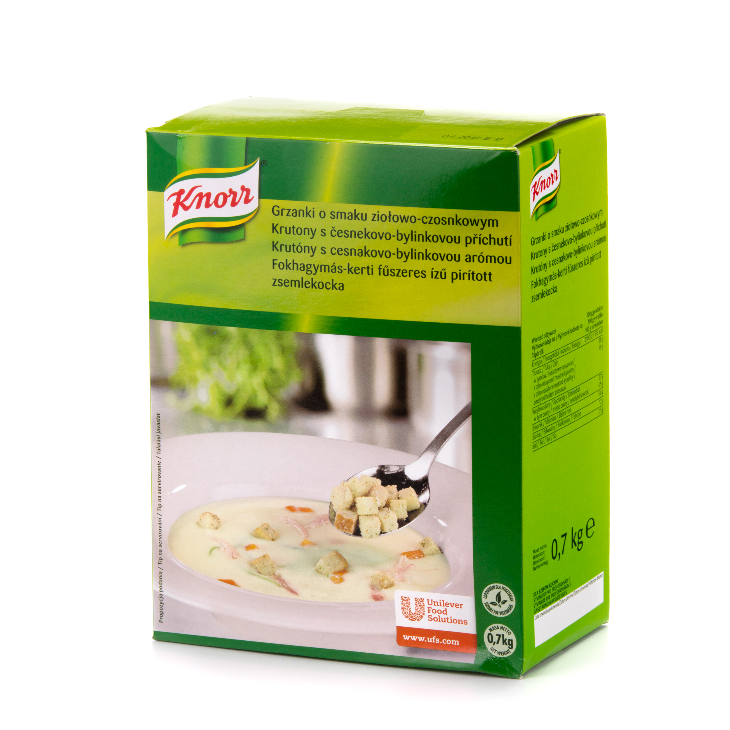 Grzanki Ziołowo-Czosnkowe Knorr 0,7Kg