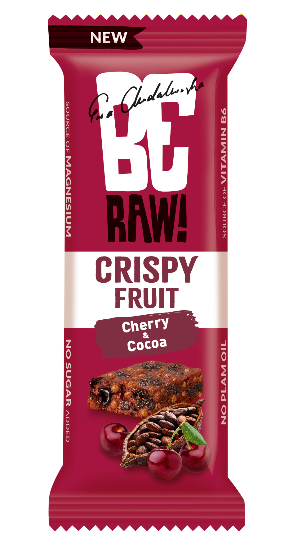 Beraw Crispy Fruit Cherry & Cocoa​ 40G