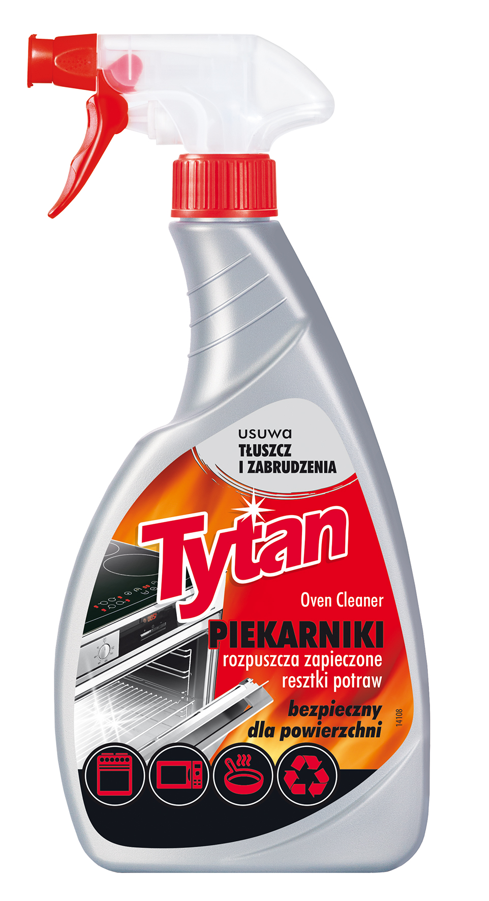 Płyn Do Czyszczenia Piekarników Tytan Spray 500G