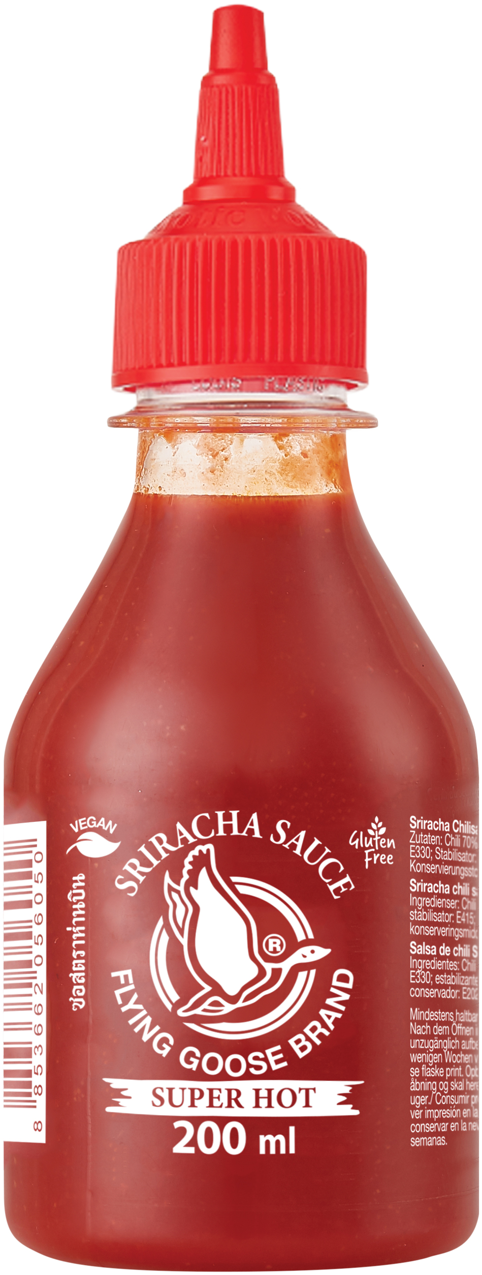 Flying Goose Brand Sos Chili Sriracha Bardzo Ostry (Chili 70%) 200 Ml