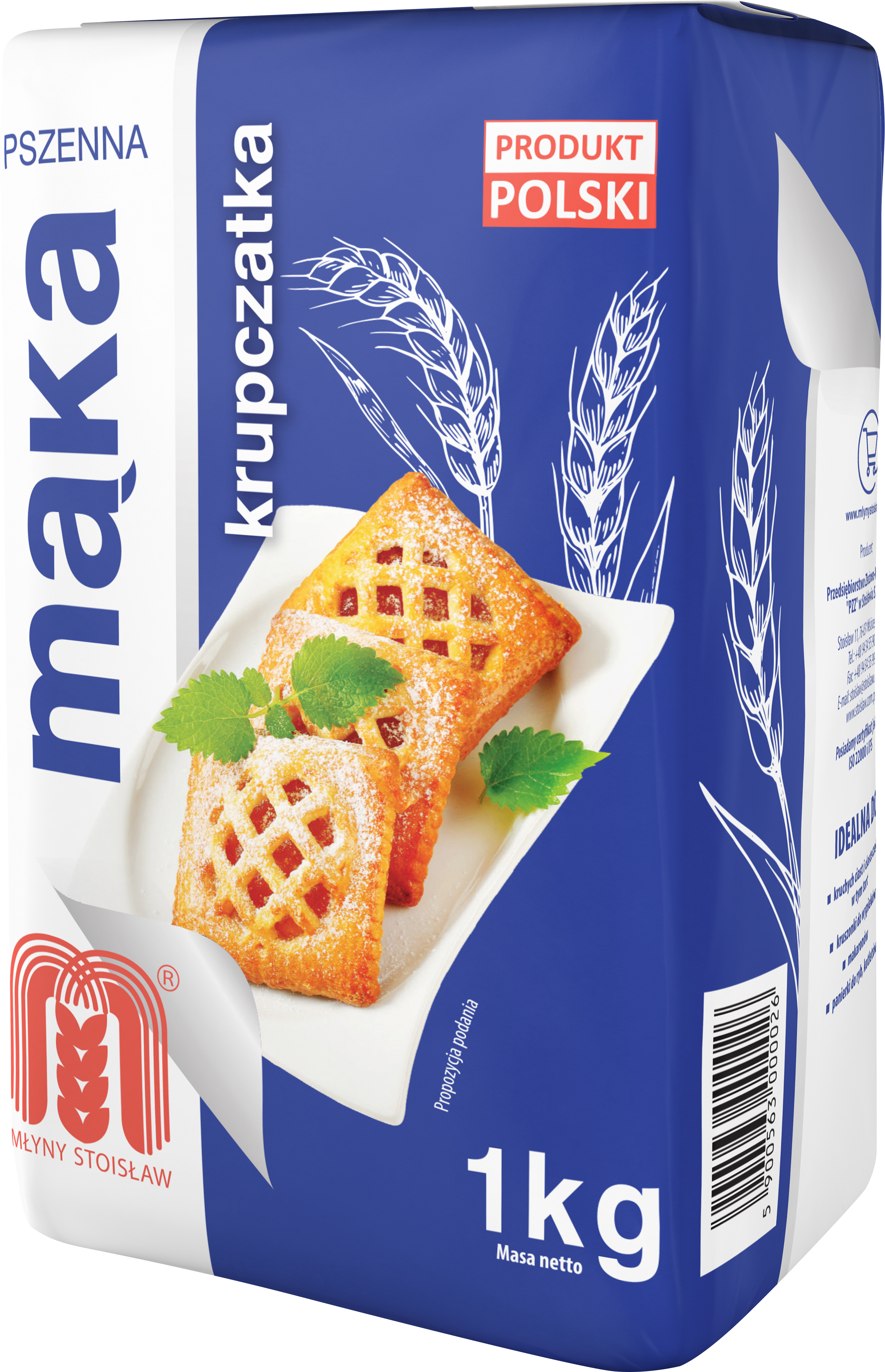 Młyny Stoisław Mąka Pszenna Krupczatka 1Kg