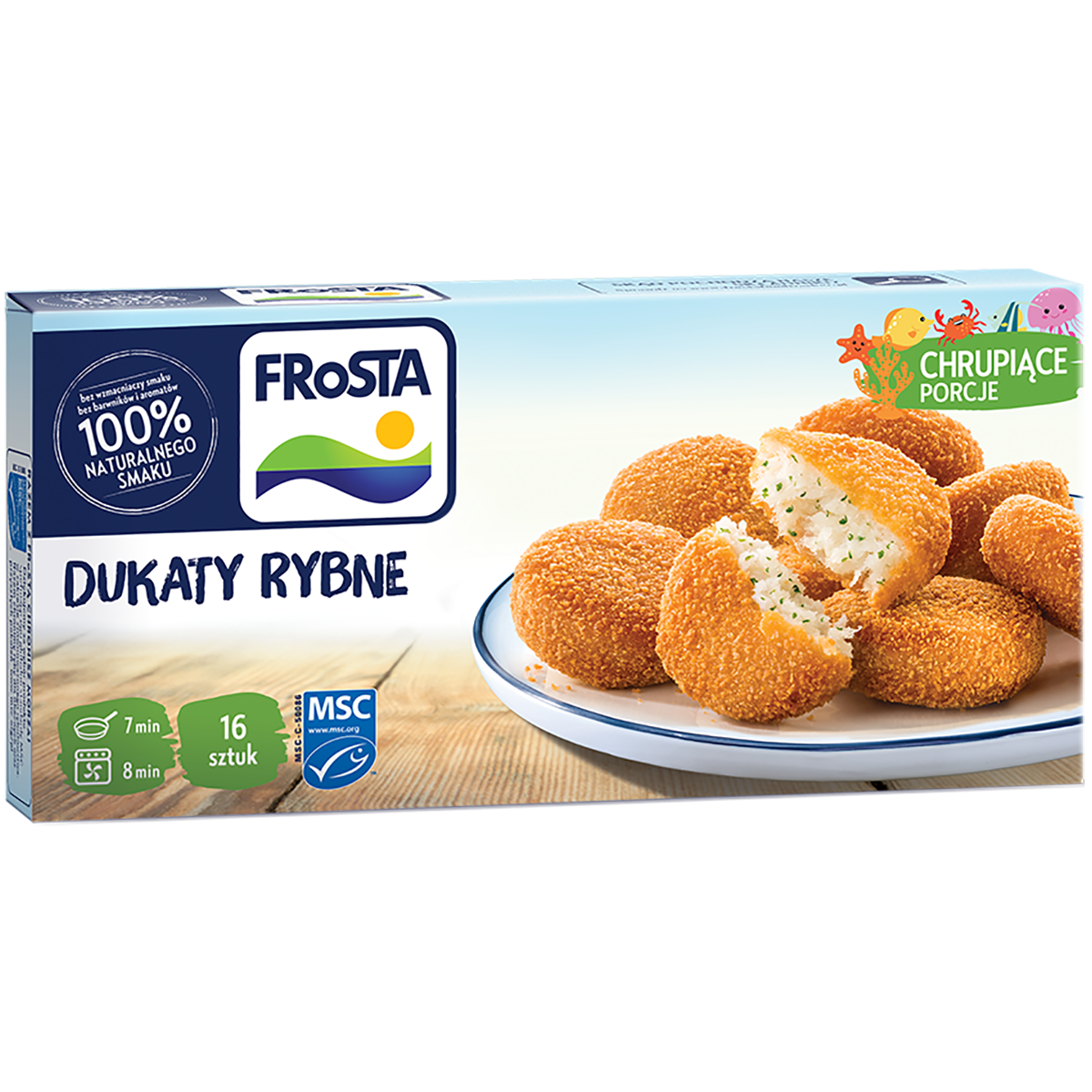 Frosta Dukaty Rybne 320 G (16 Sztuk)