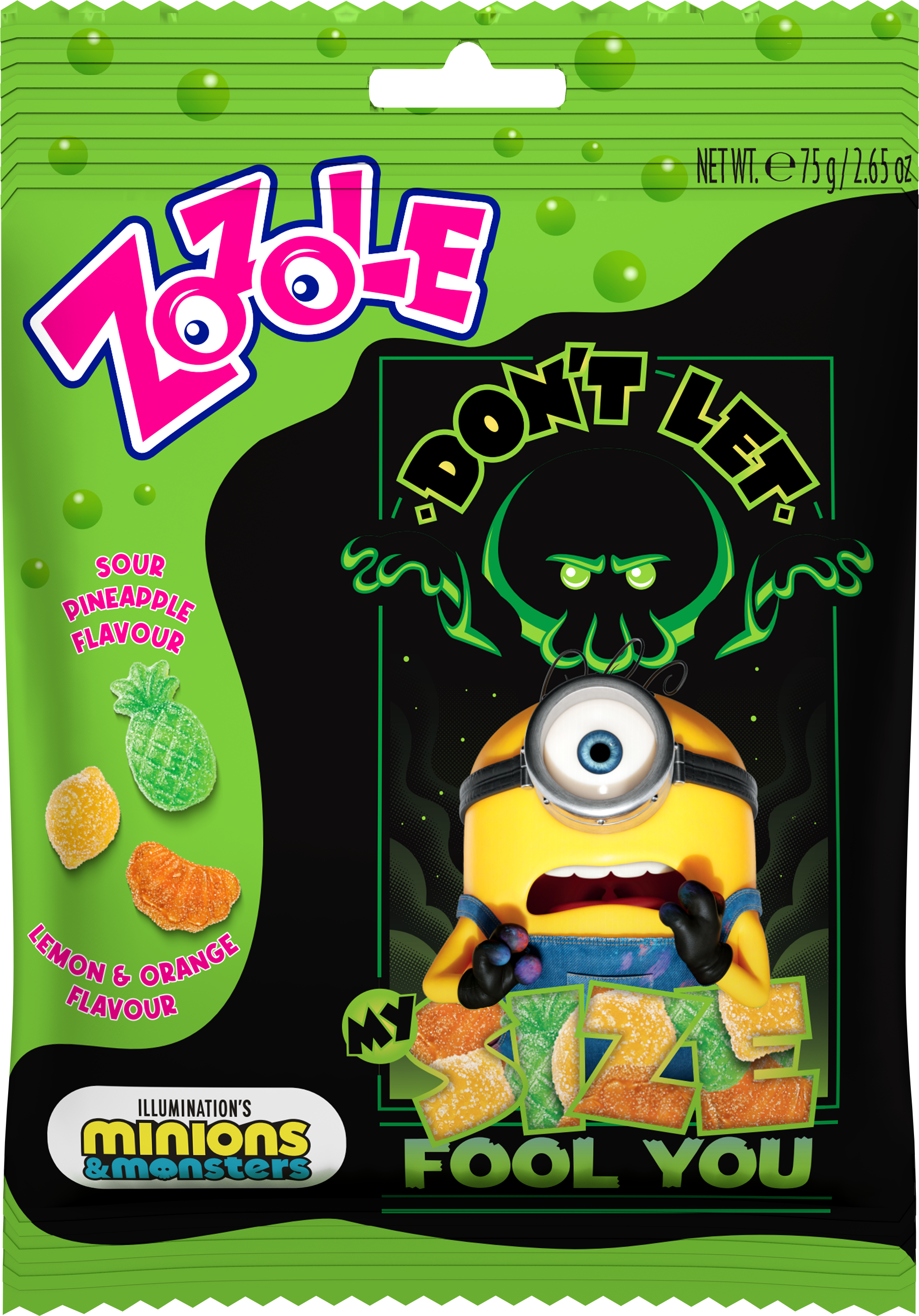 Żelki Zozole Minions Sour 75G Mieszko