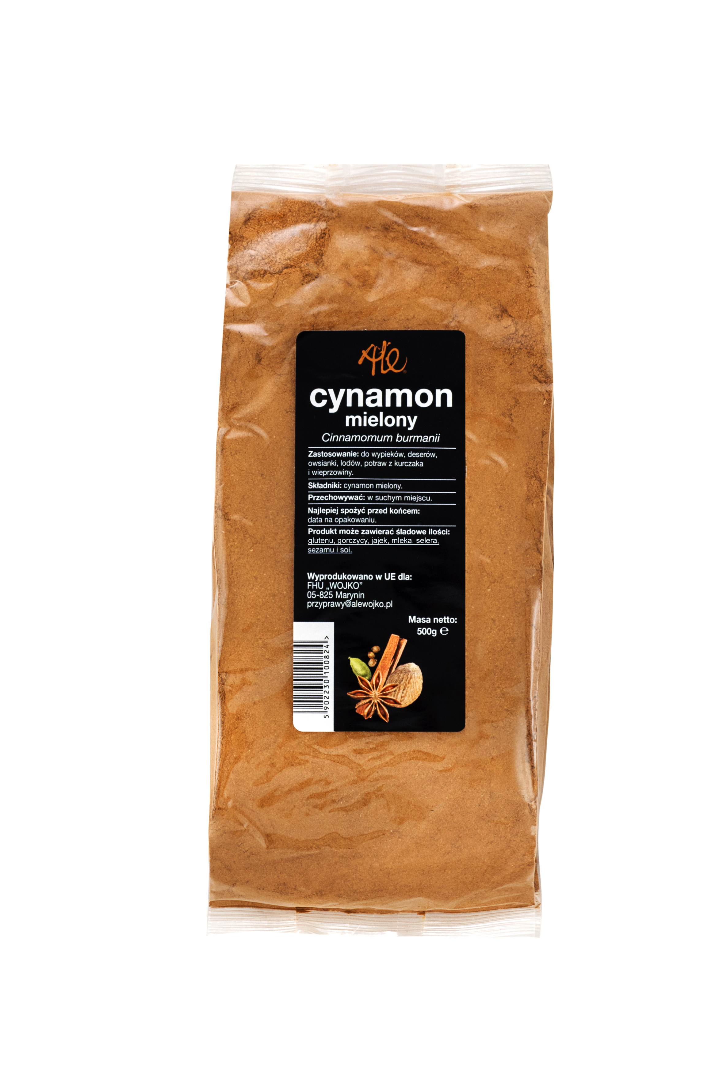 Master Cook Polska Cynamon Mielony 500G