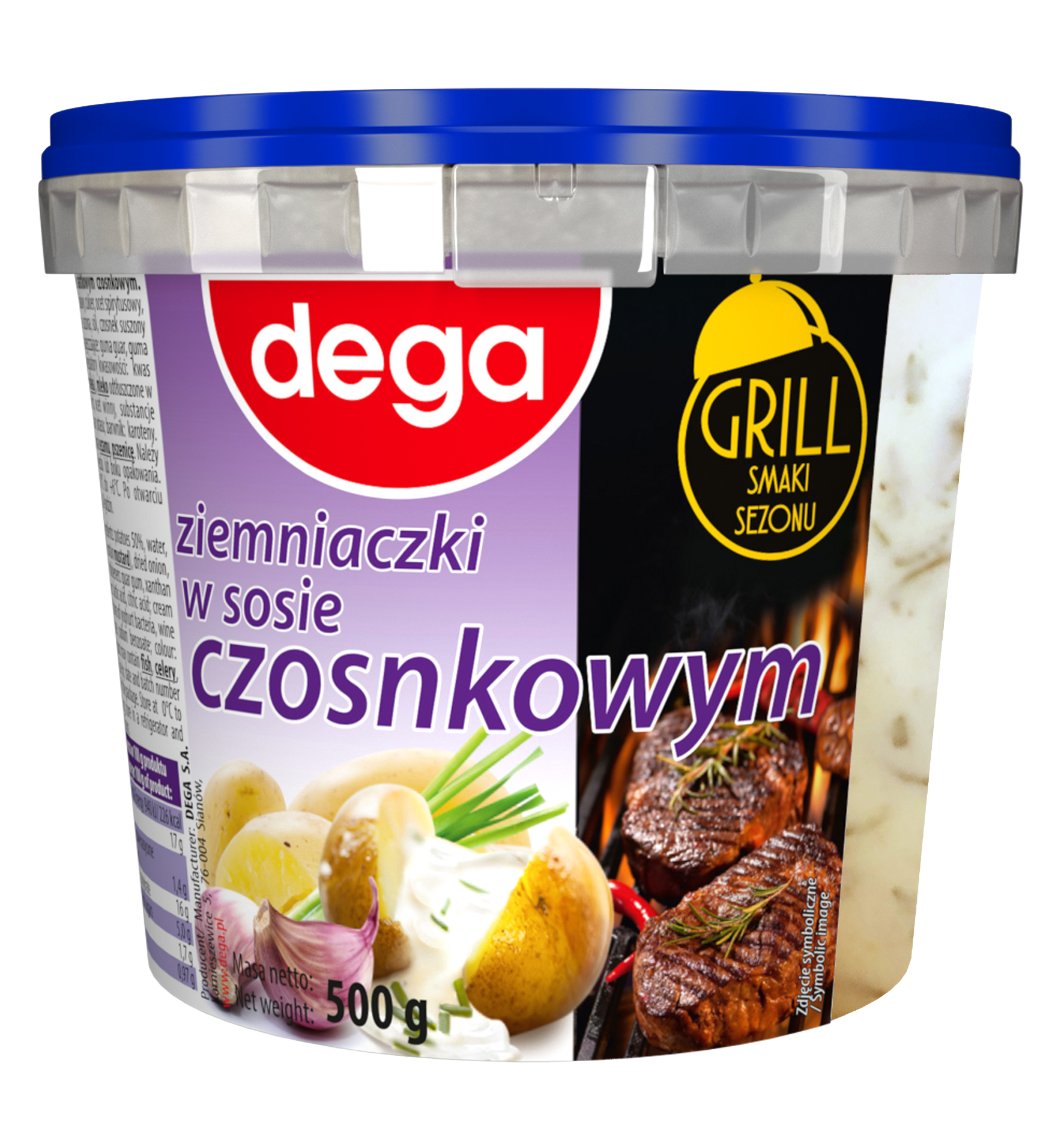 Dega Ziemniaczki W Sosie Czosnkowym 500 G