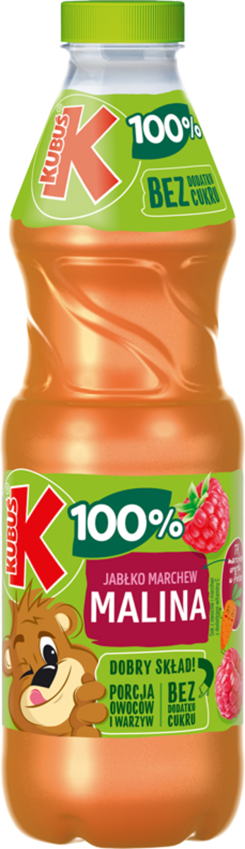 Kubuś Sok 100% Marchew Malina Jabłko 850 Ml