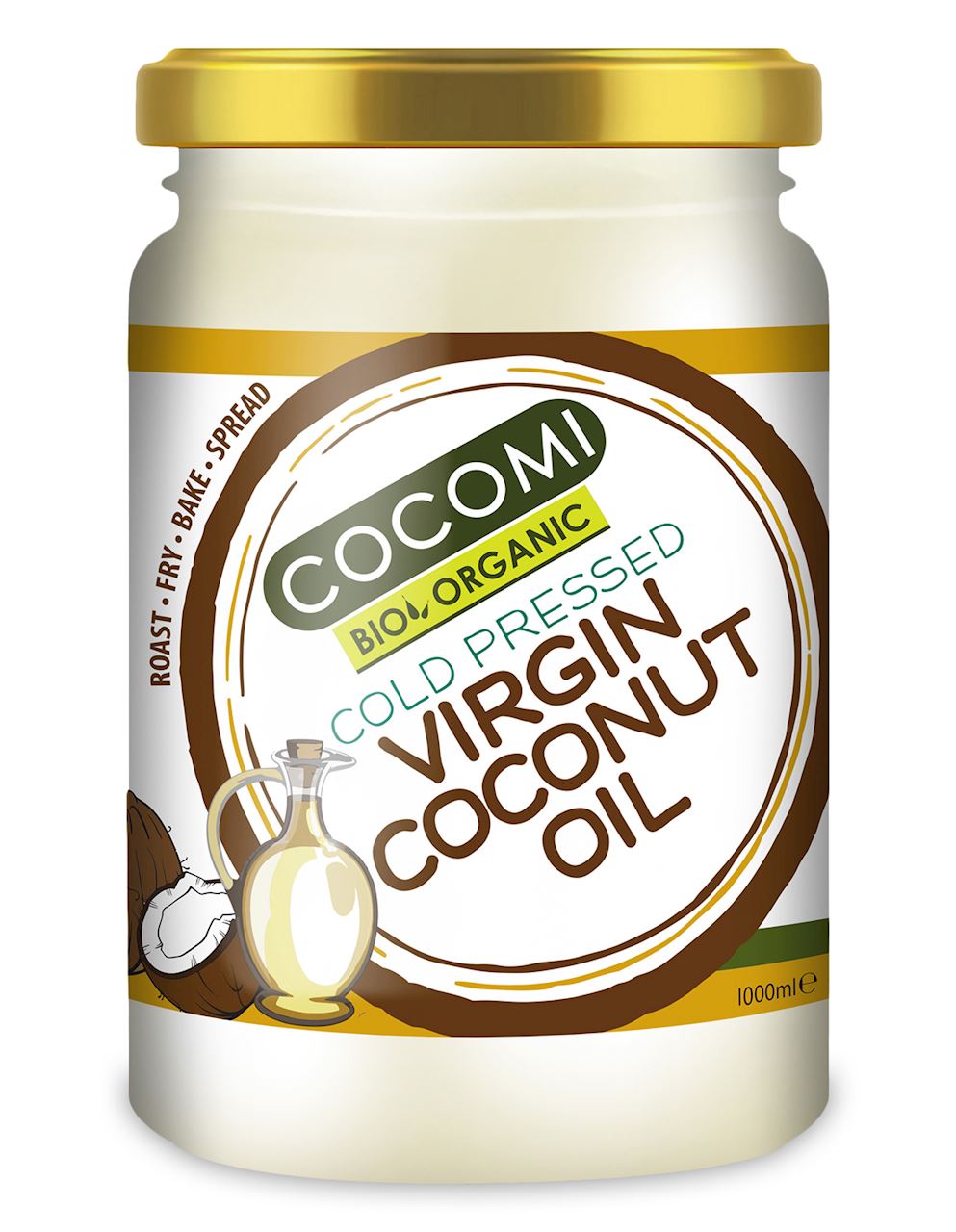 Cocomi Olej Kokosowy Virgin Bio 1L