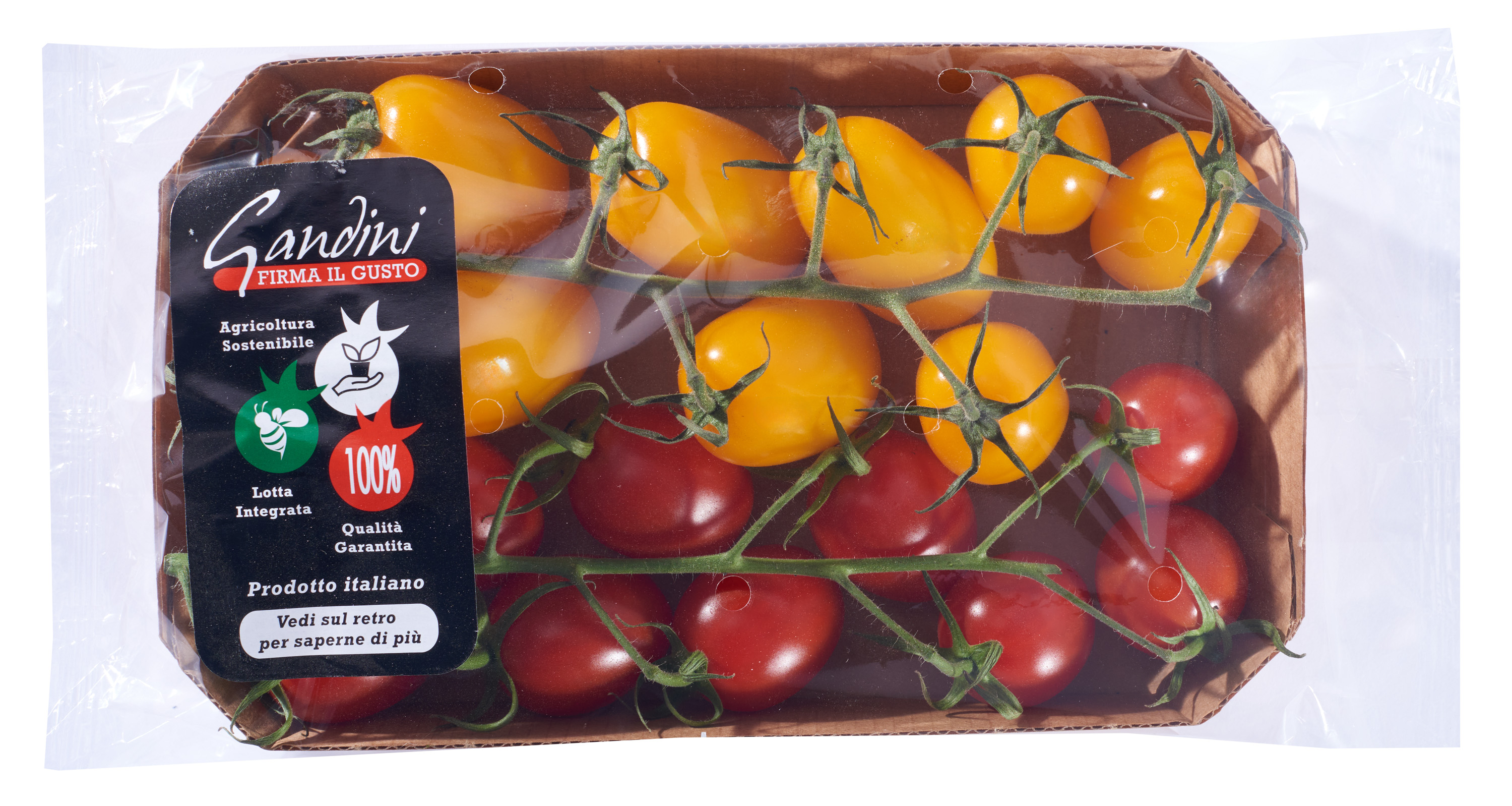 Pomidor Daktylowy Gandini Gałązka Mix Klasa I Włochy 300G