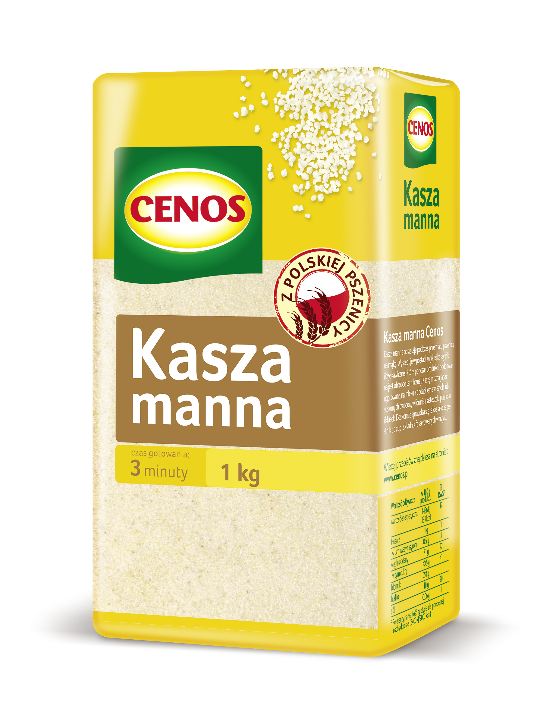 Cenos Kasza Manna 1 Kg