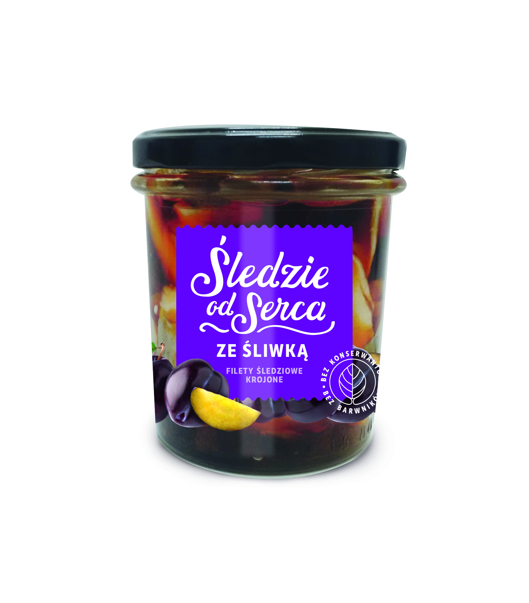 Śledzie Od Serca Ze Śliwką 300G Contimax