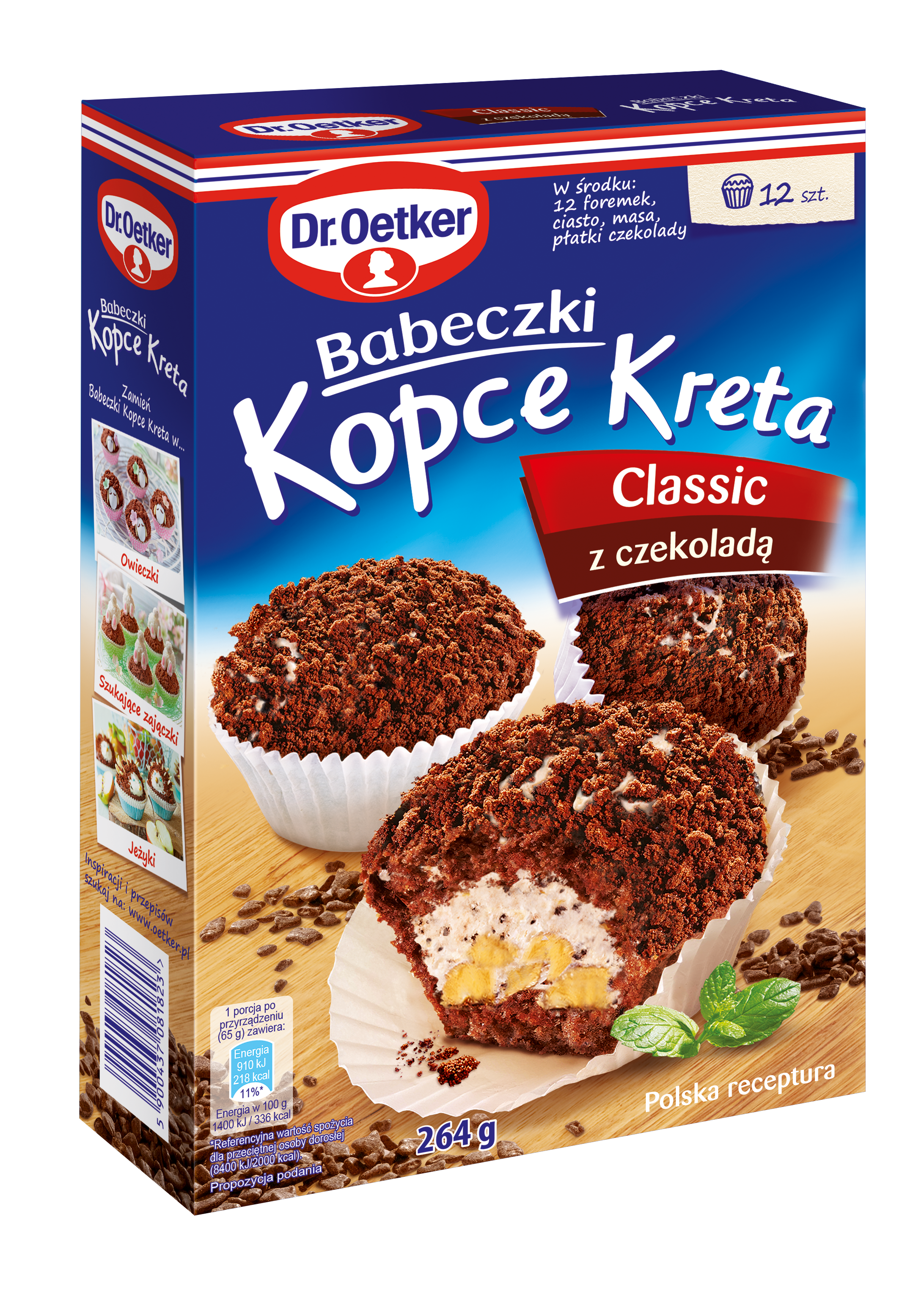 Dr. Oetker Babeczki Kopce Kreta 264 G