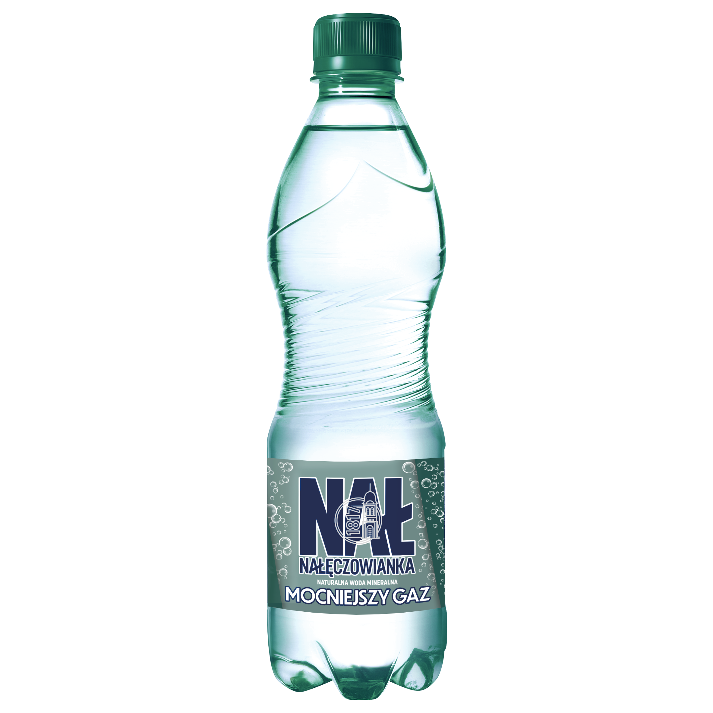 Nałęczowianka Naturalna Woda Mineralna Mocniejszy Gaz 0,5 L