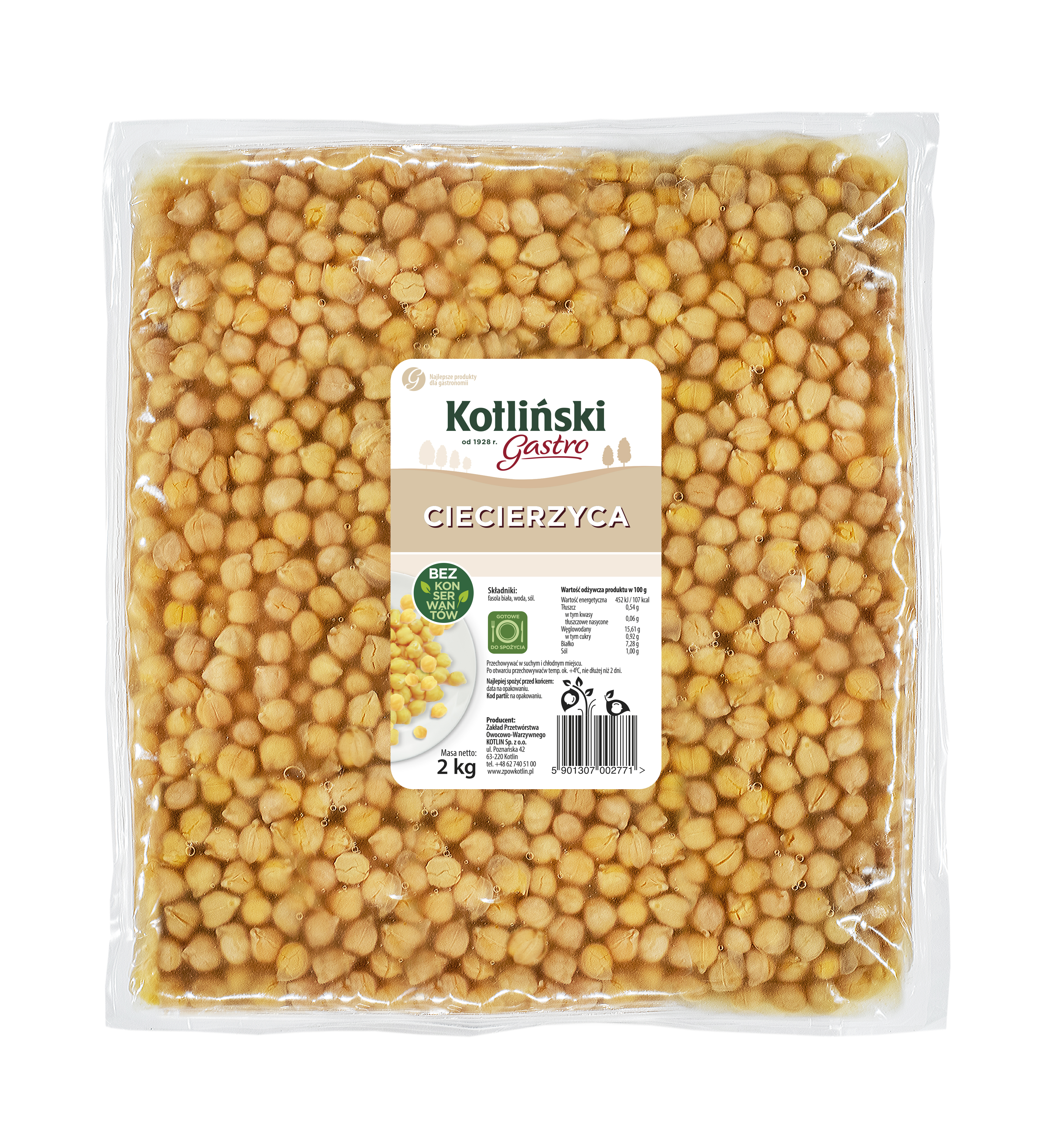 Ciecierzyca 2Kg Kotliński Gastro