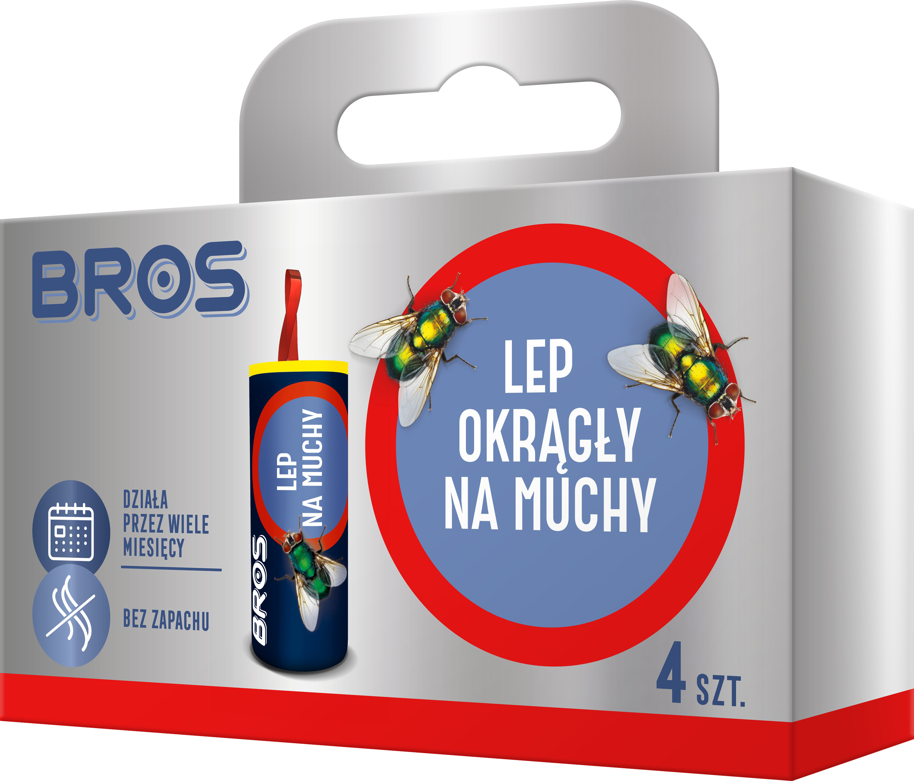 Bros - Lep Okrągły 4 Szt.