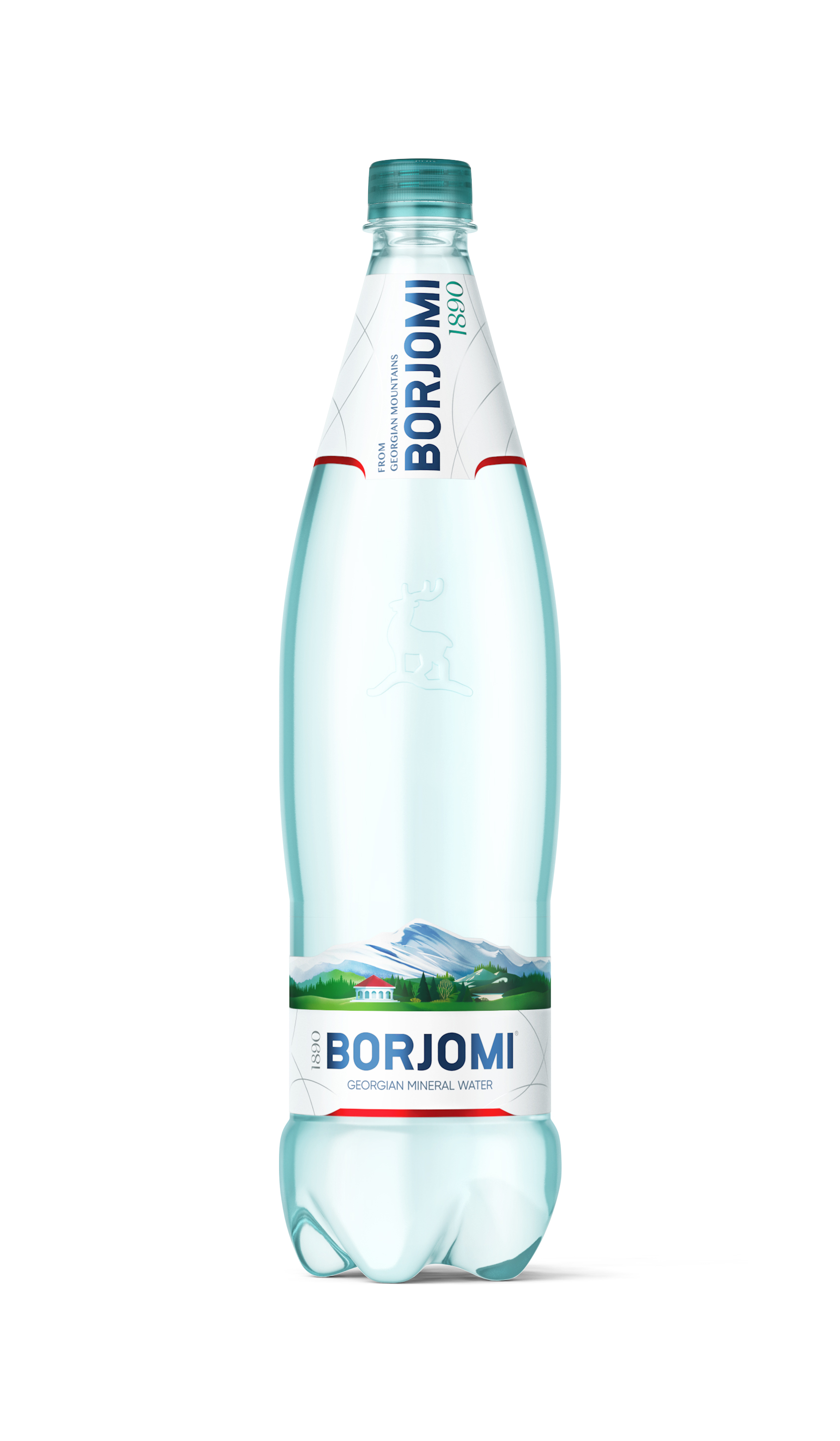 Borjomi Naturalna Woda Mineralna Gazowana 1 L- Kaucja