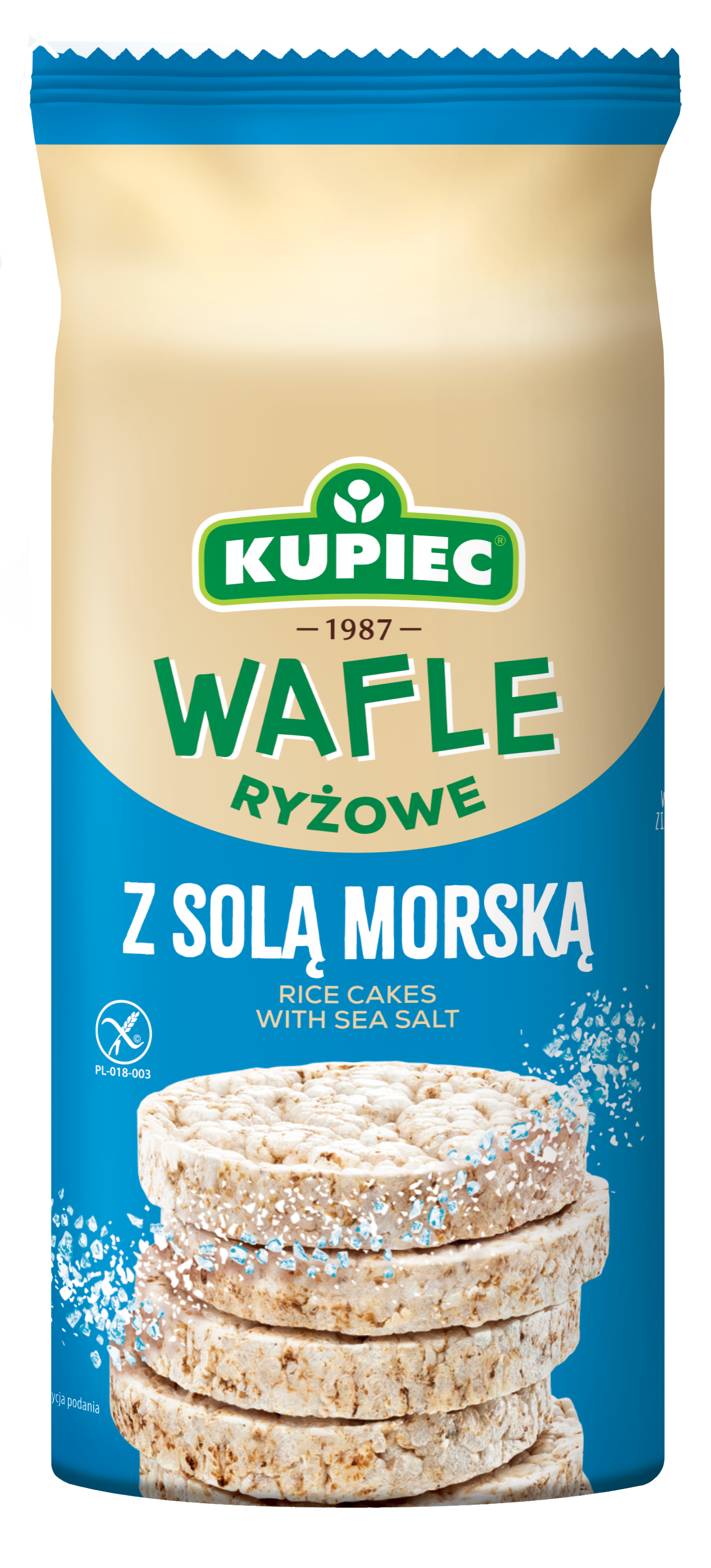 Kupiec Wafle Ryżowe Z Solą Morską 120G