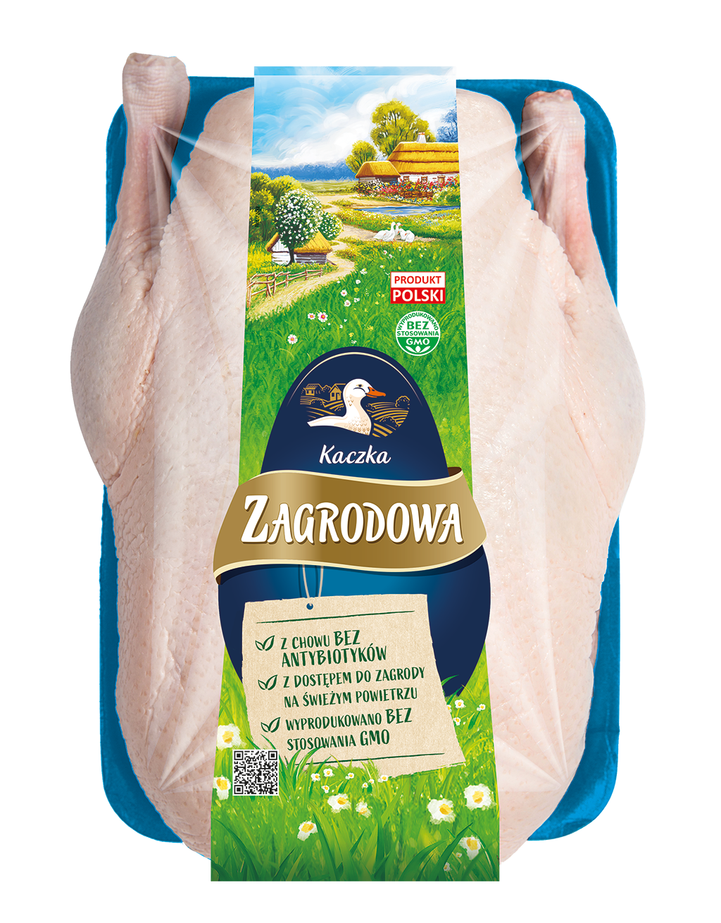 Kaczka Zagrodowa Bez Podrobów Klasa A Świeża Ok. 2,2 Kg Drosed