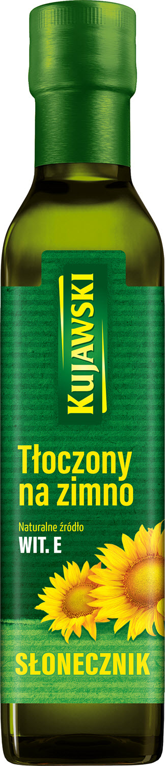 Kujawski Olej Ze Słoneczników Tłoczony Na Zimno 250 Ml