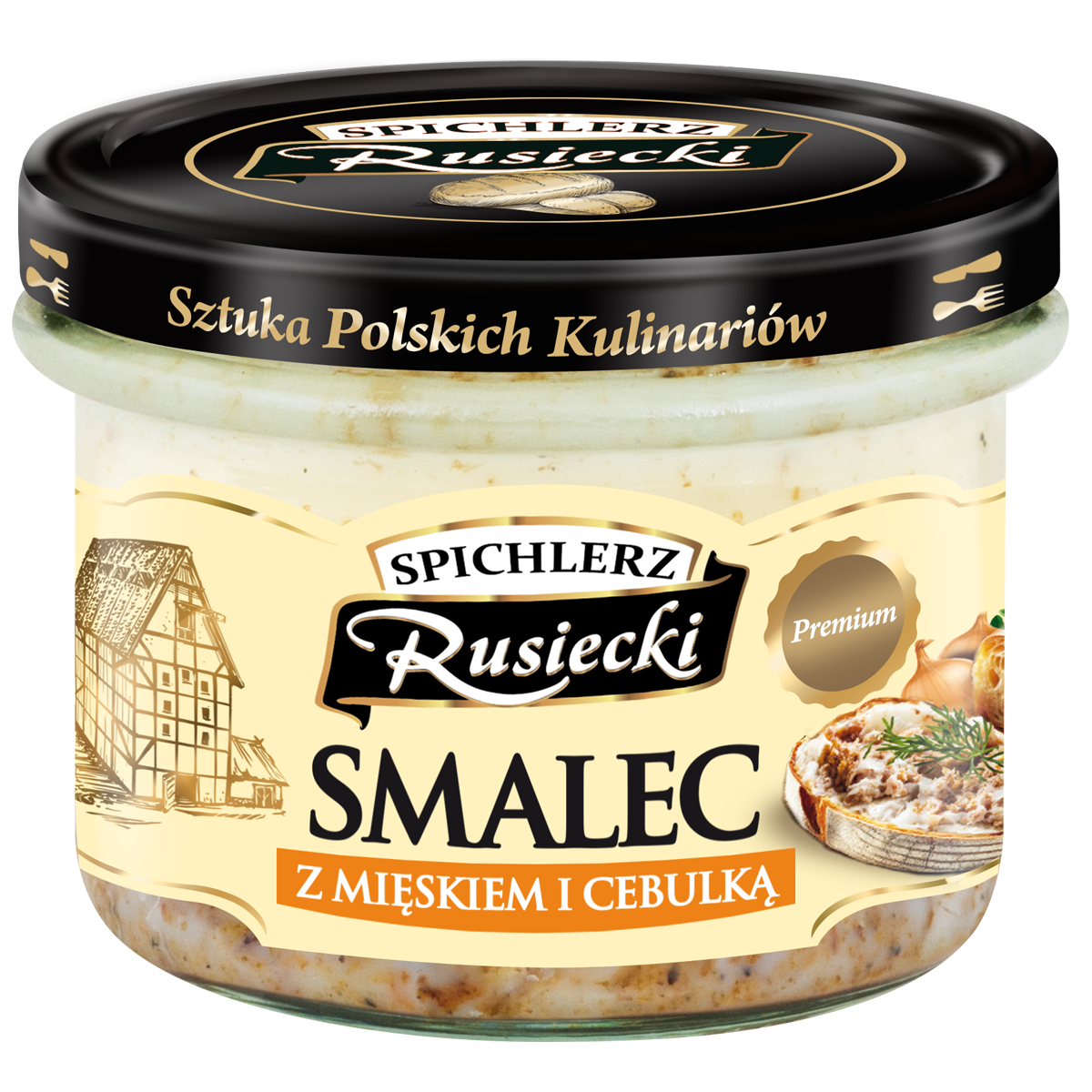 Spichlerz Rusiecki Smalec Z Mięskiem I Cebulką 160G