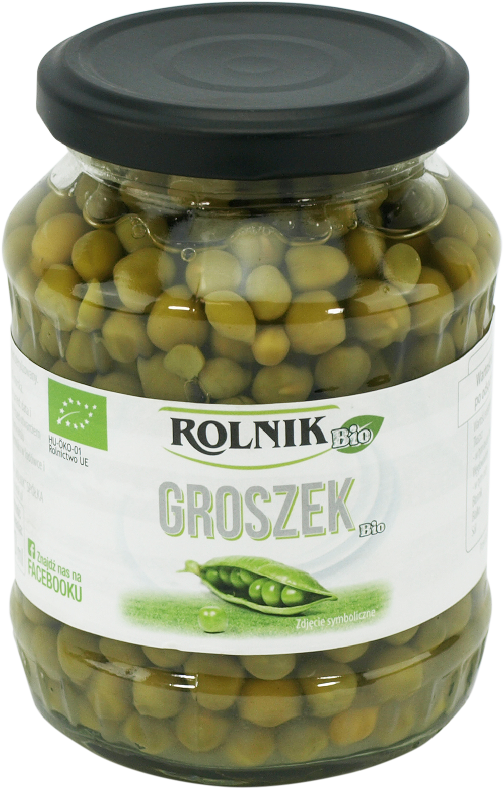 Groszek Konserwowy Bio 370 Ml Rolnik