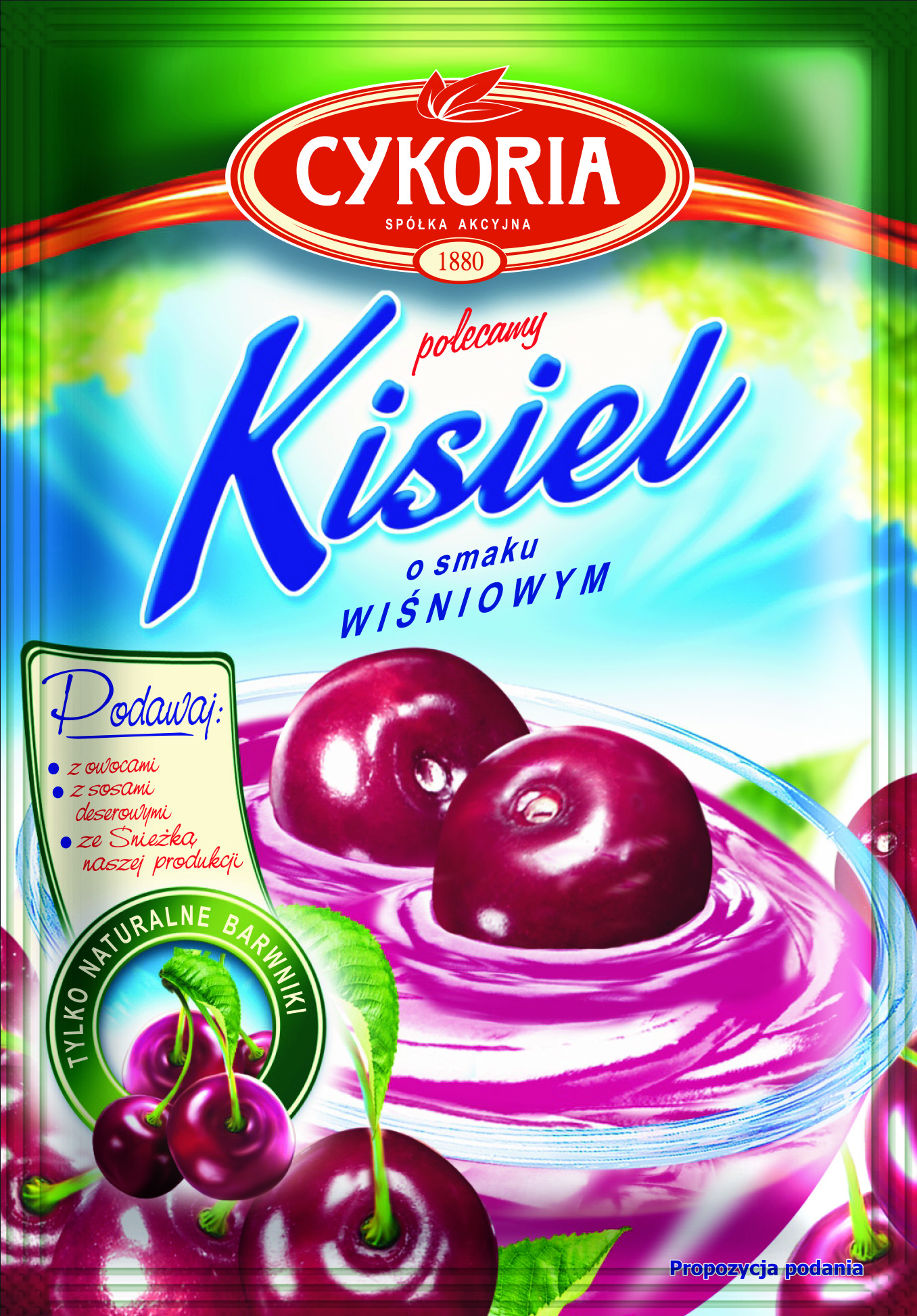 Kisiel O Smaku Wiśniowym Cykoria 40G