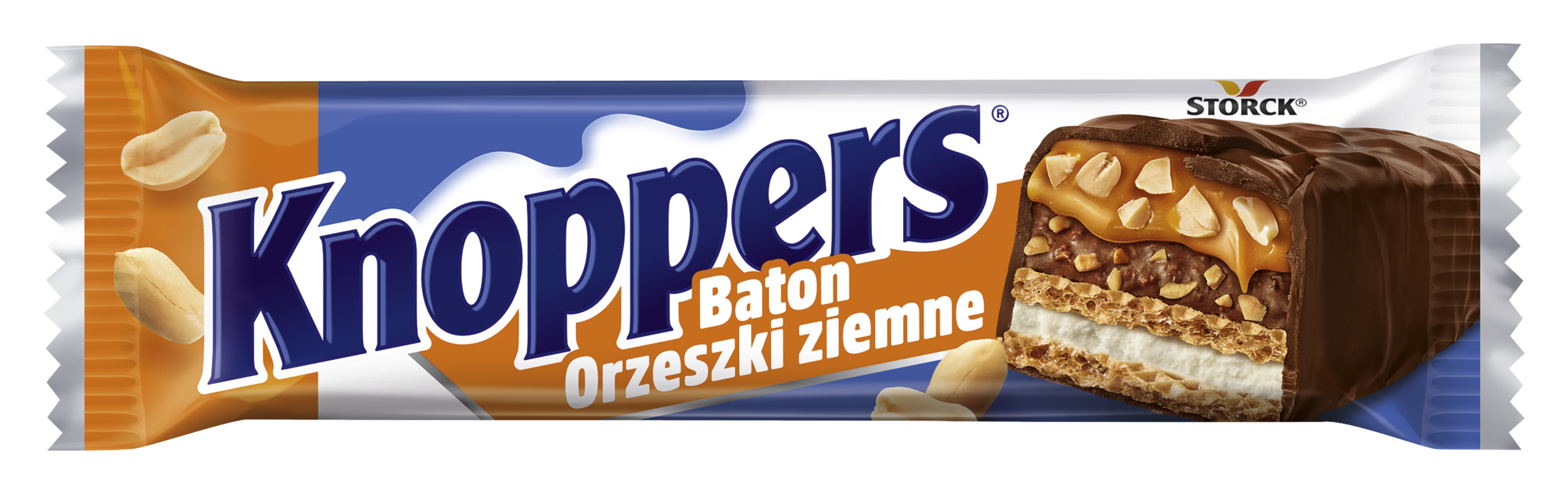 Knoppers Baton Orzeszki Ziemne 40G