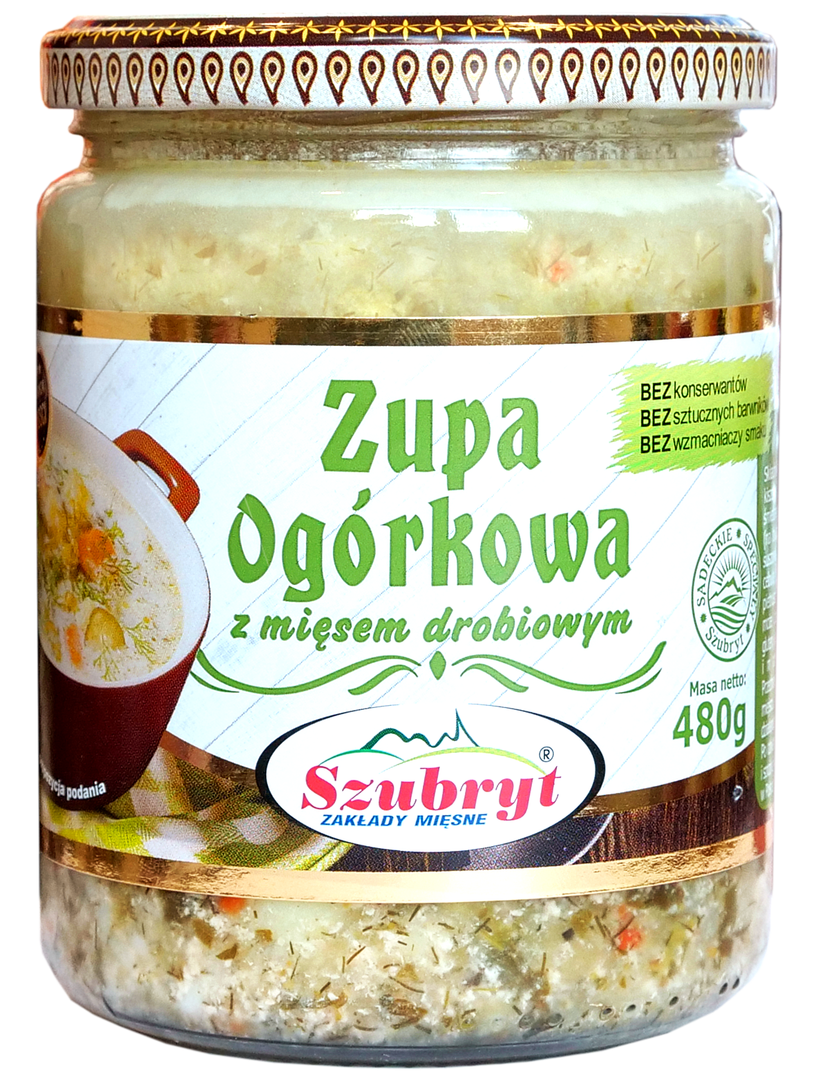 Zupa Ogórkowa 480G Szubryt