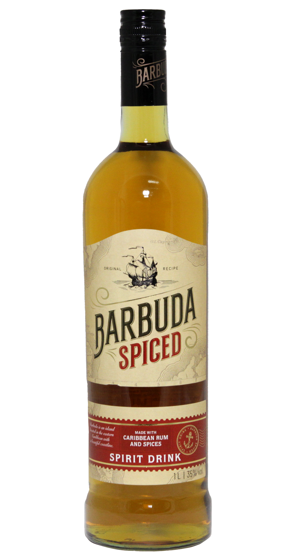 Barbuda Rum Spiced 35% 0,7L