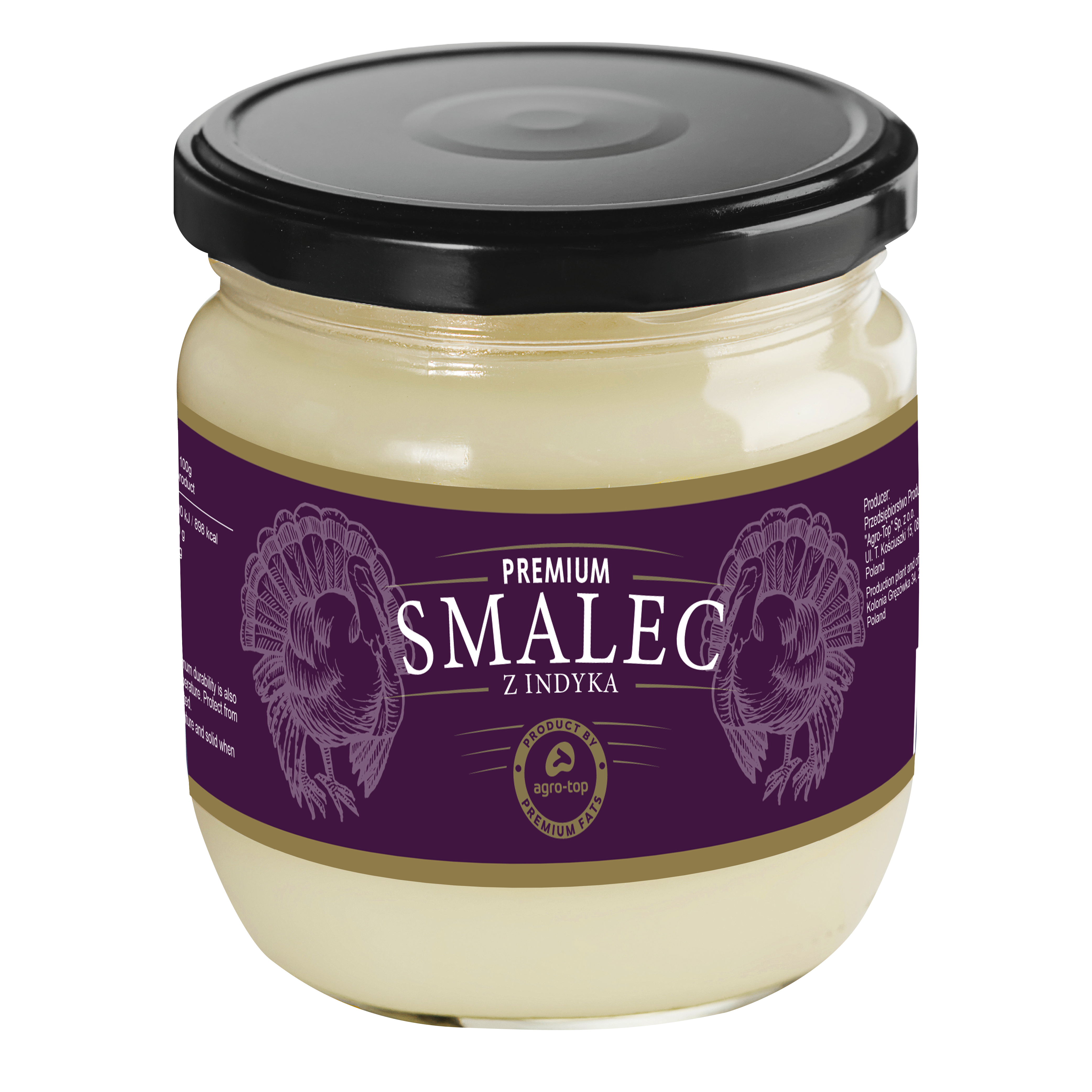Tłuszcz Z Indyka Słoik 320G Agro Top