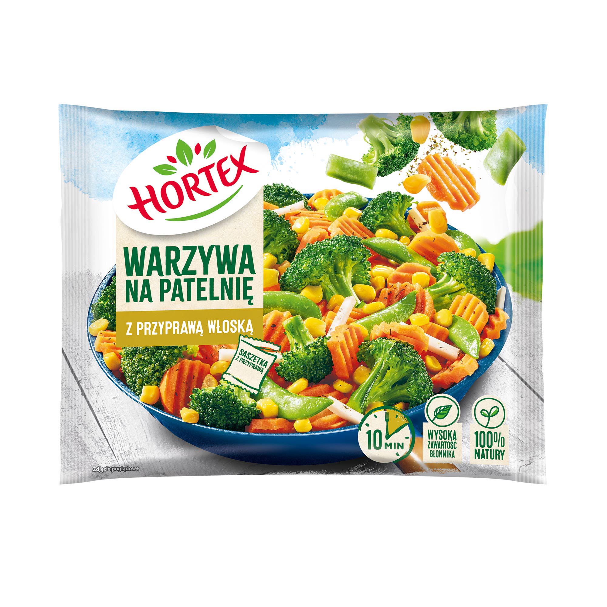 Hortex Warzywa Na Patelnię Z Przyprawą Włoską 450 G