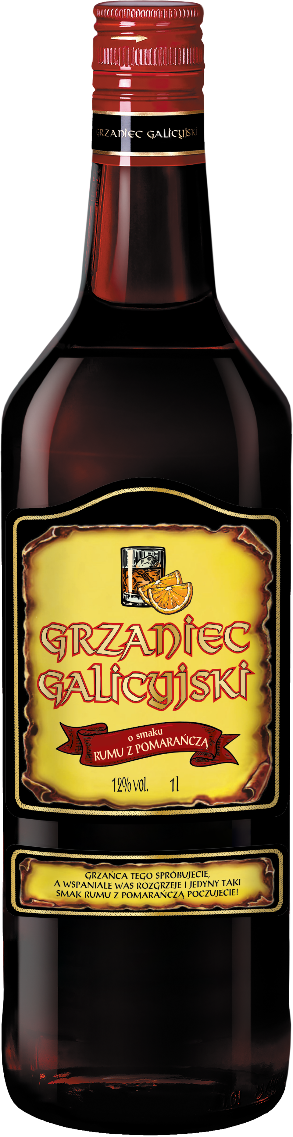 Grzaniec Galicyjski Rum Z Pomarańczą1000 Ml 12%
