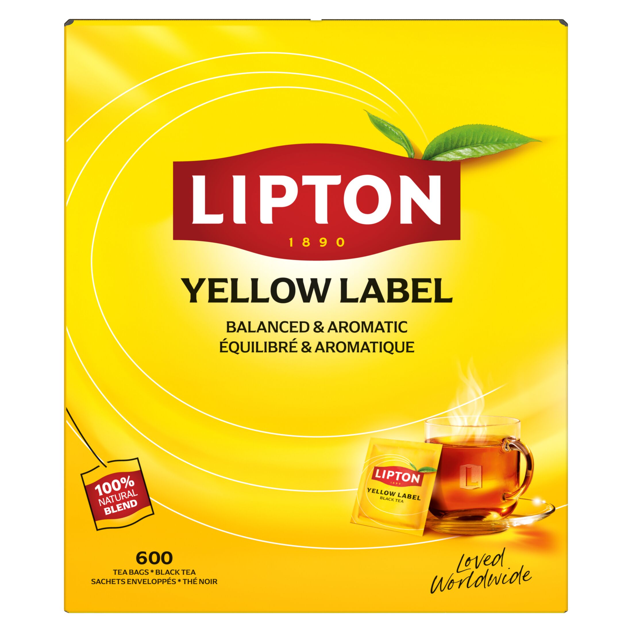 Lipton Herbata Czarna 600 Tb