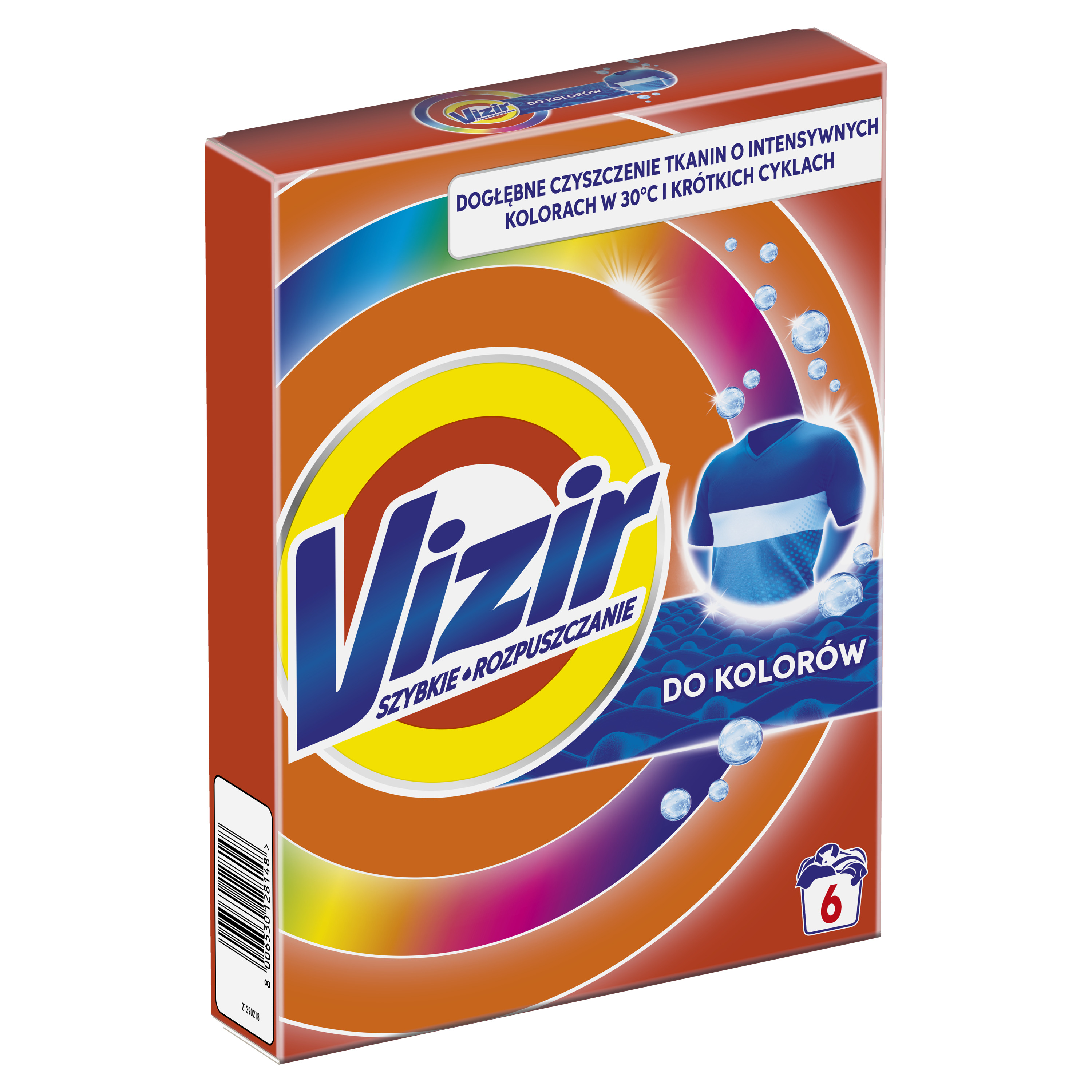 Vizir Proszek Do Prania, Color, 330 G, 6 Prań