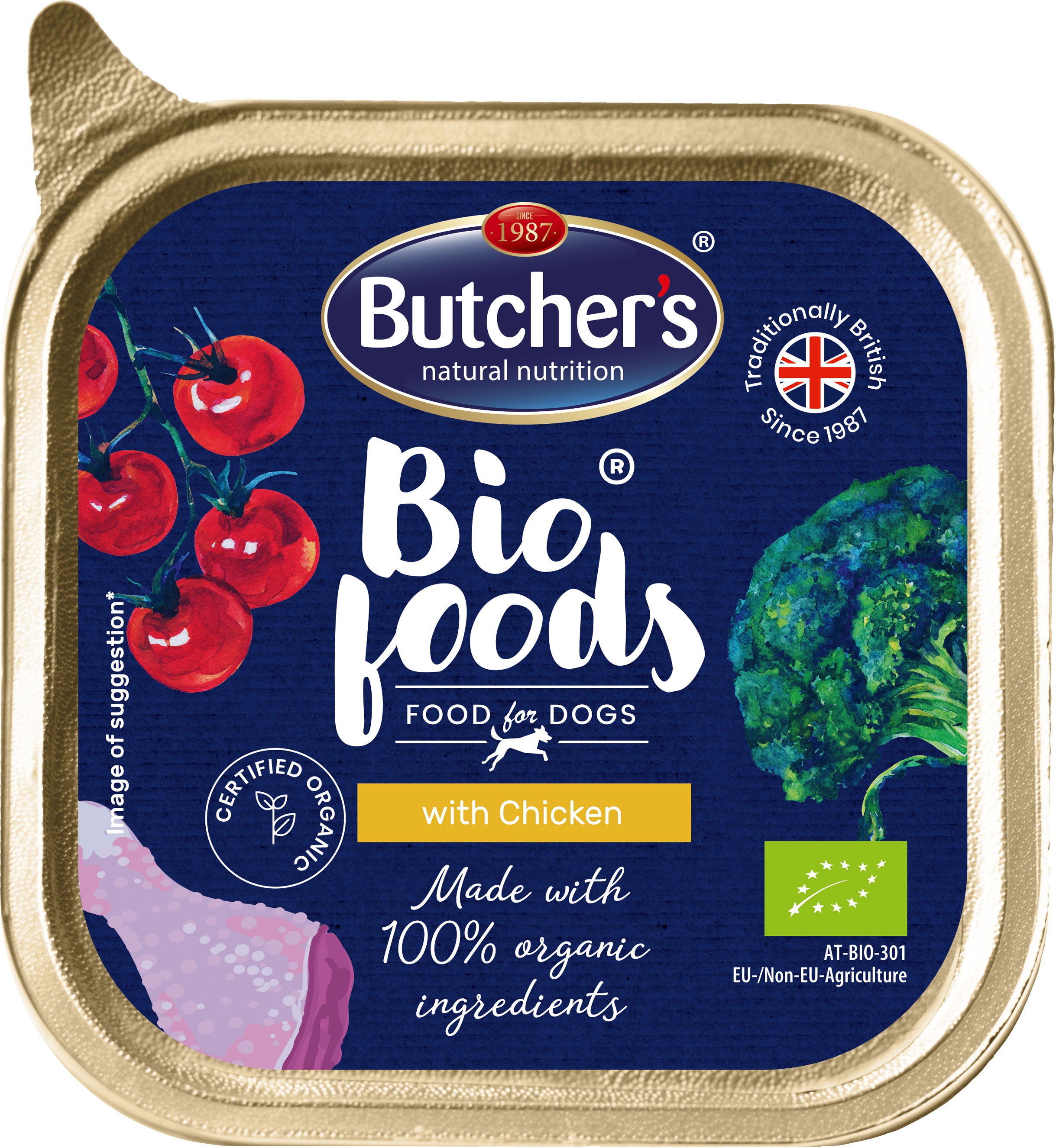 Butcher'S Bio Foods Pasztet Z Kurczakiem 150G