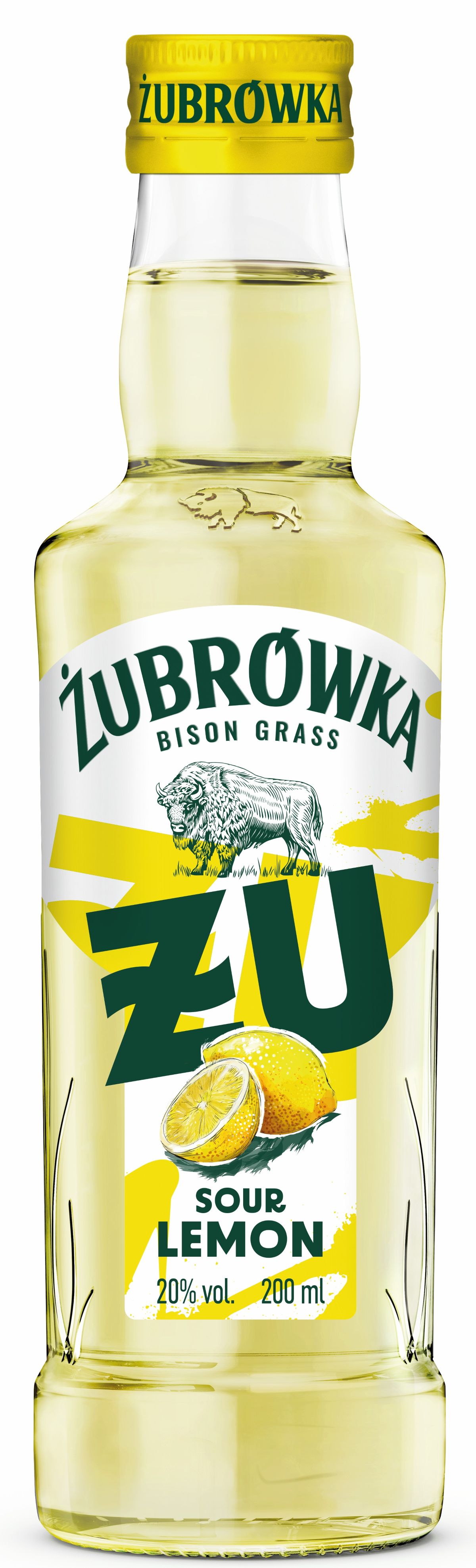 Likier Żubrówka Żu Fresh Kwaśna Cytryna 200 Ml 20%