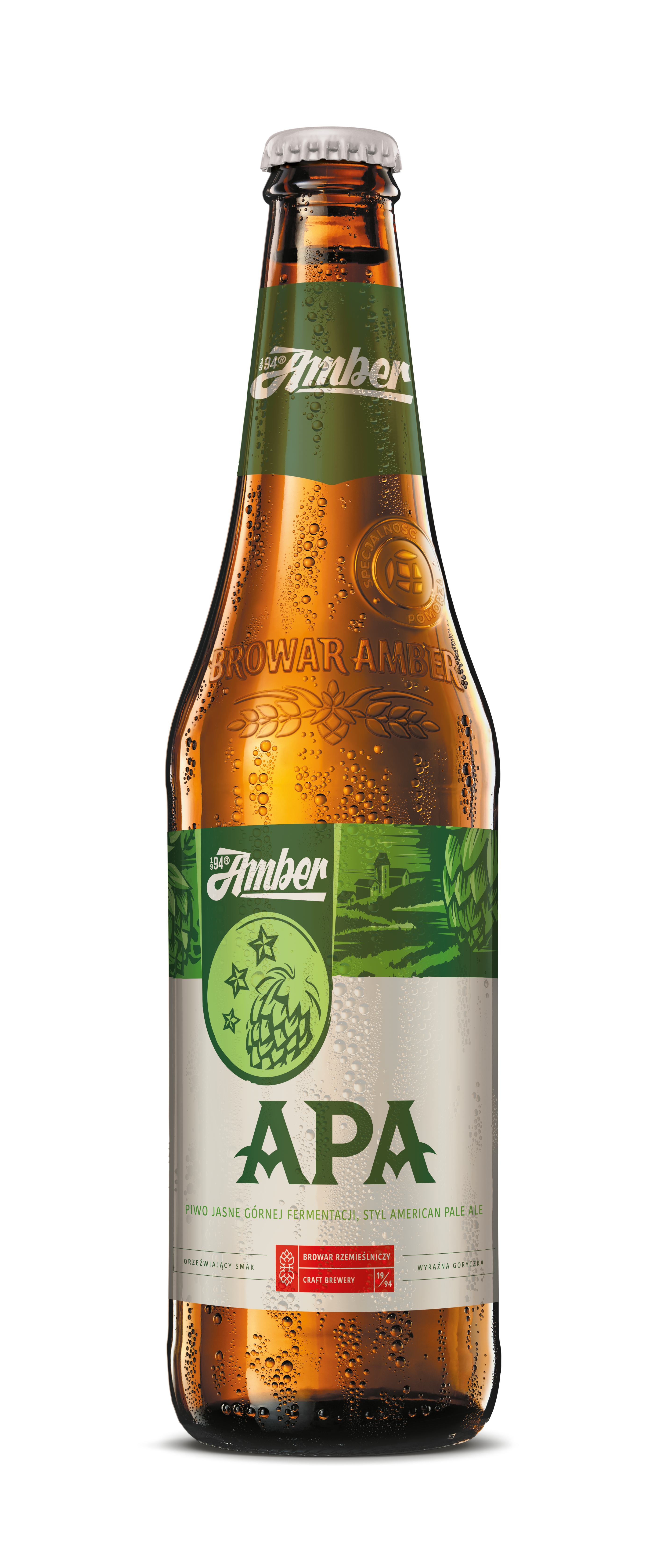 Browar Amber Piwo Apa Butelka Bezzwrotna 500 Ml