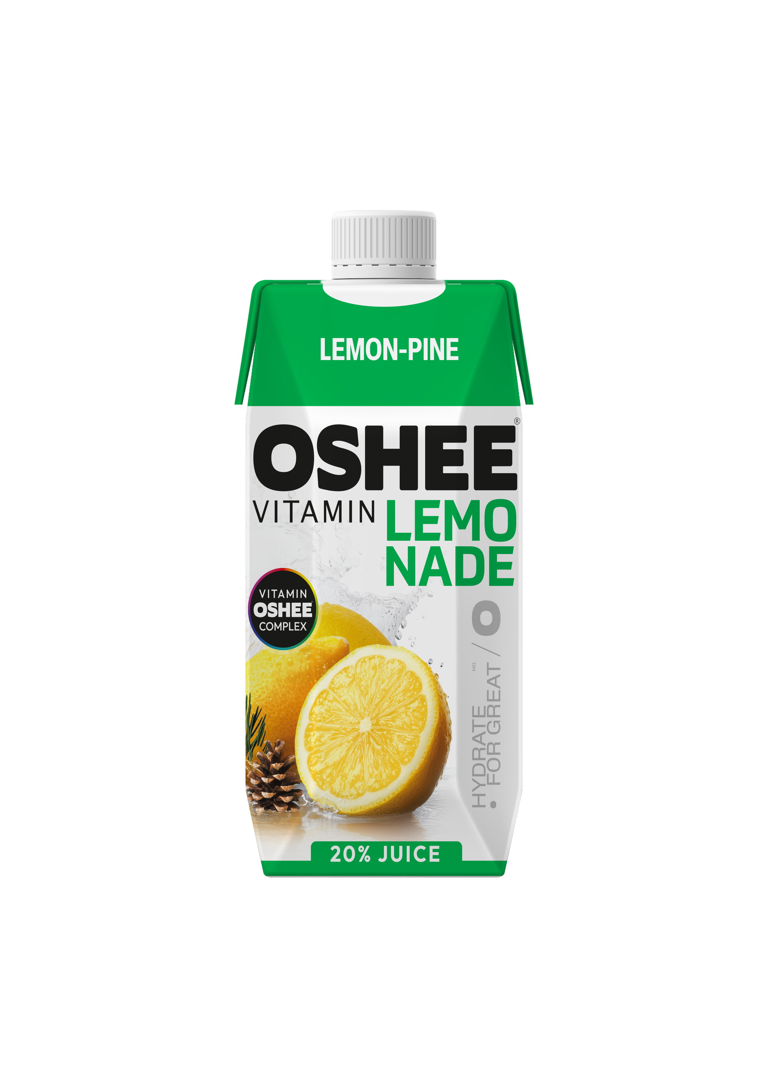 Oshee Vitamin Lemonade Lemon-Pine Tetra Pak 750Ml