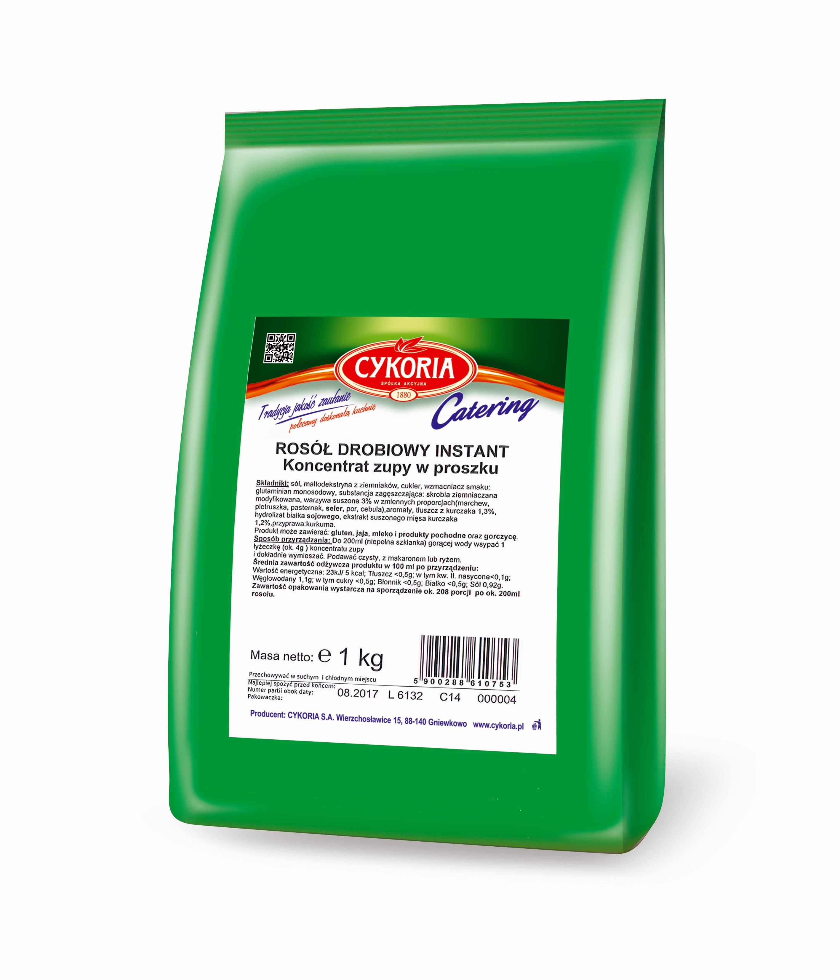 Rosół Drobiowy Instant Cykoria 1Kg