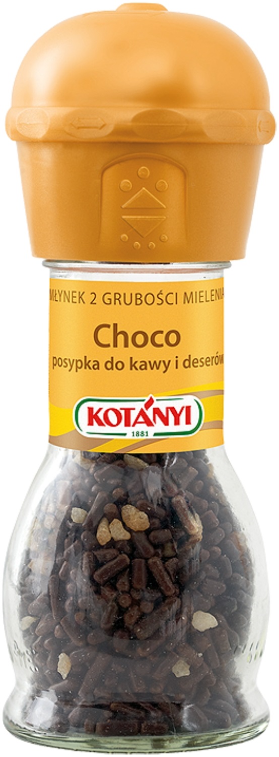Kotányi Młynek Choco Posypka Do Kawy I Deserów 62 G