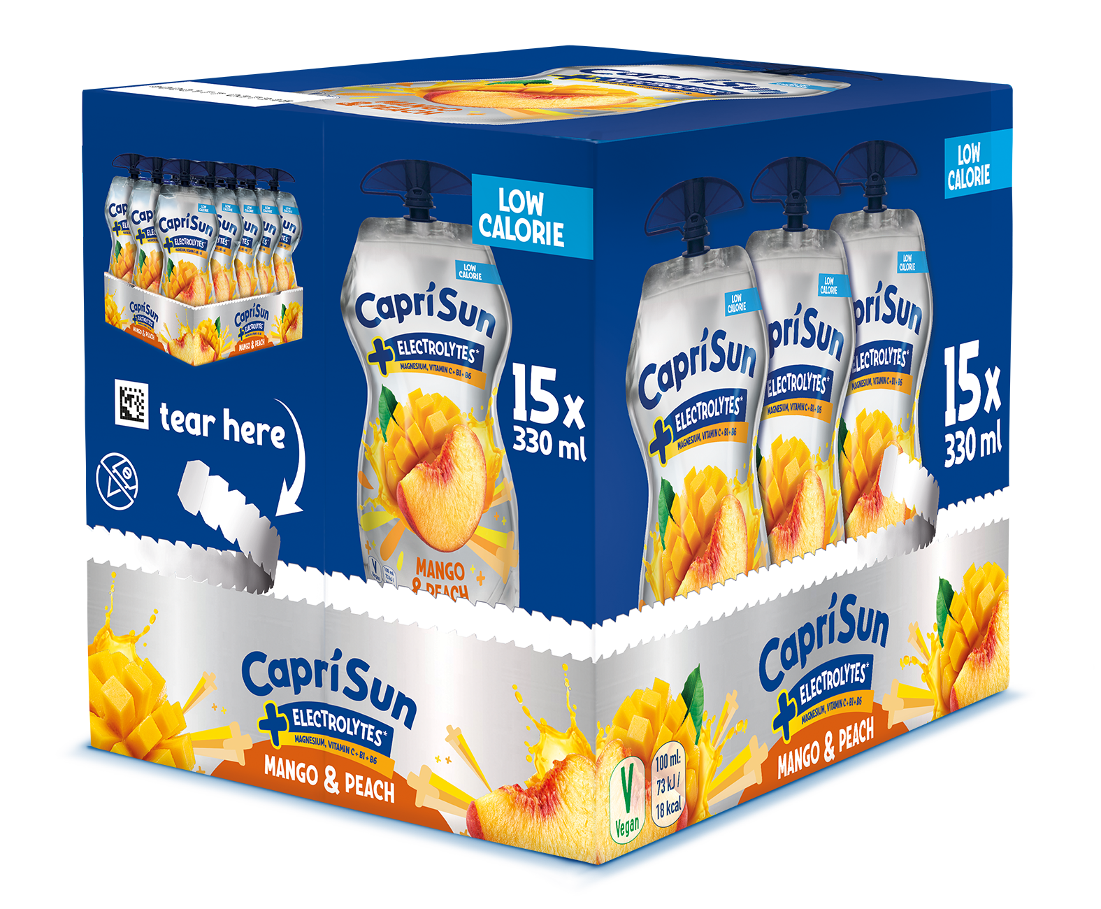 Napój Capri Sun Hydro Mango & Peach 330 Ml