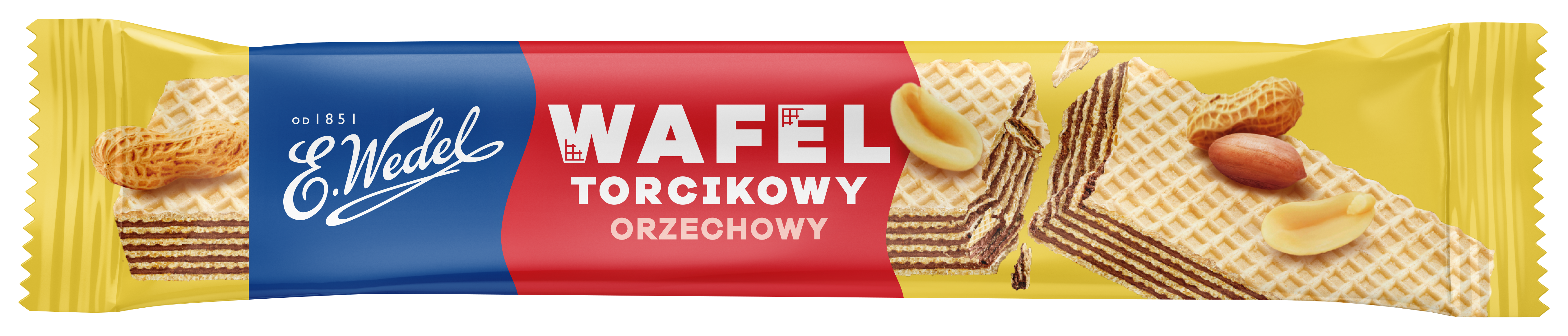 E.Wedel Wafel Torcikowy Orzechowy 35G