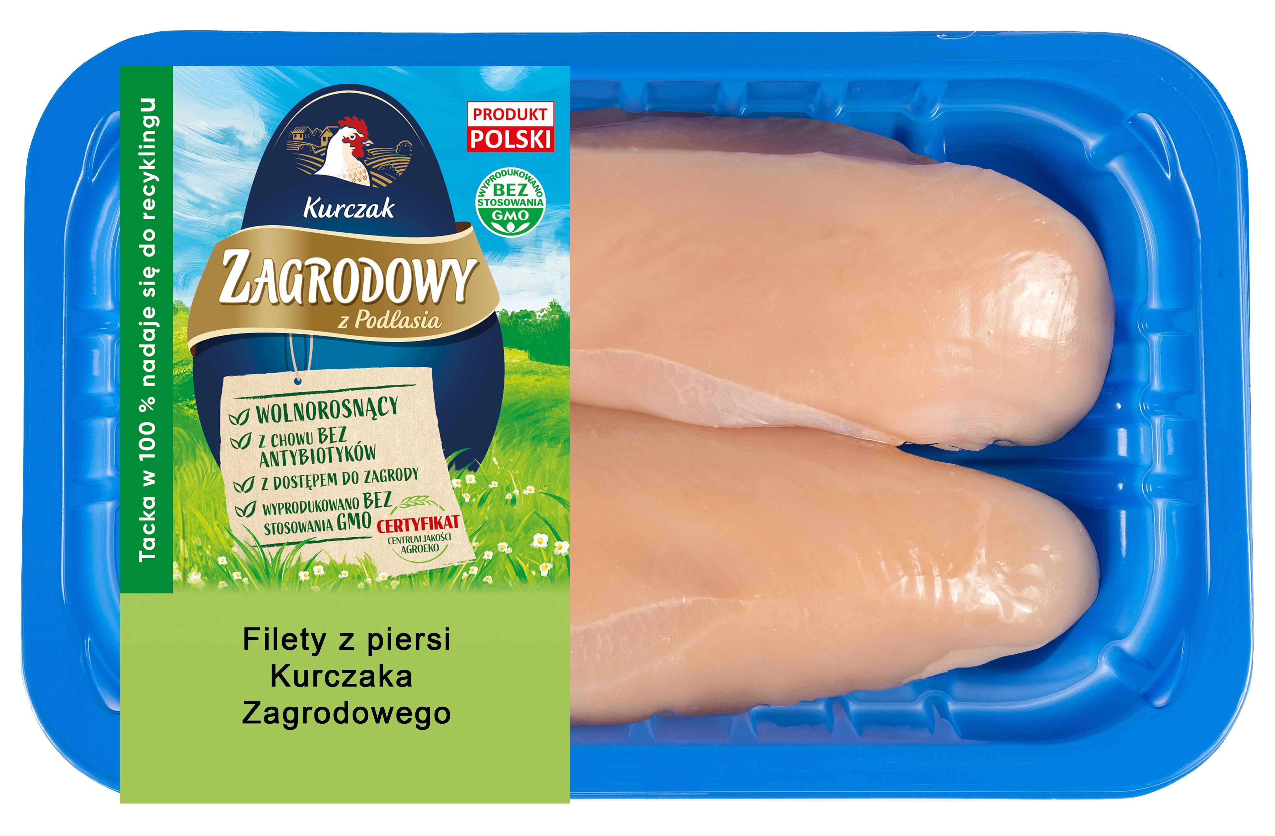 Filet Z Piersi Kurczaka Zagrodowego, Klasa A, Map, Ok. 0,4 Kg