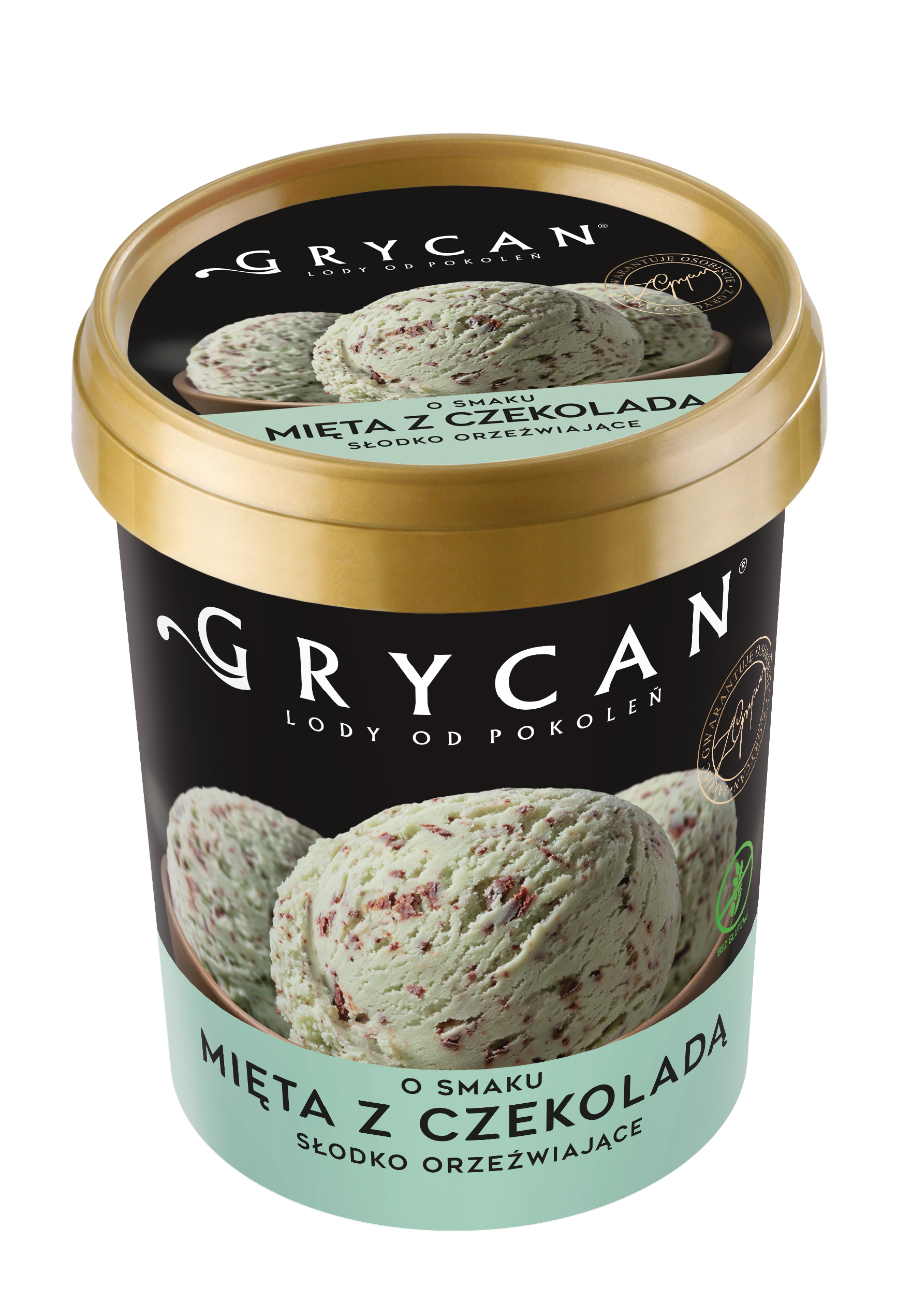 Grycan Lody Familijne Miętowe Z Czekoladą 500Ml