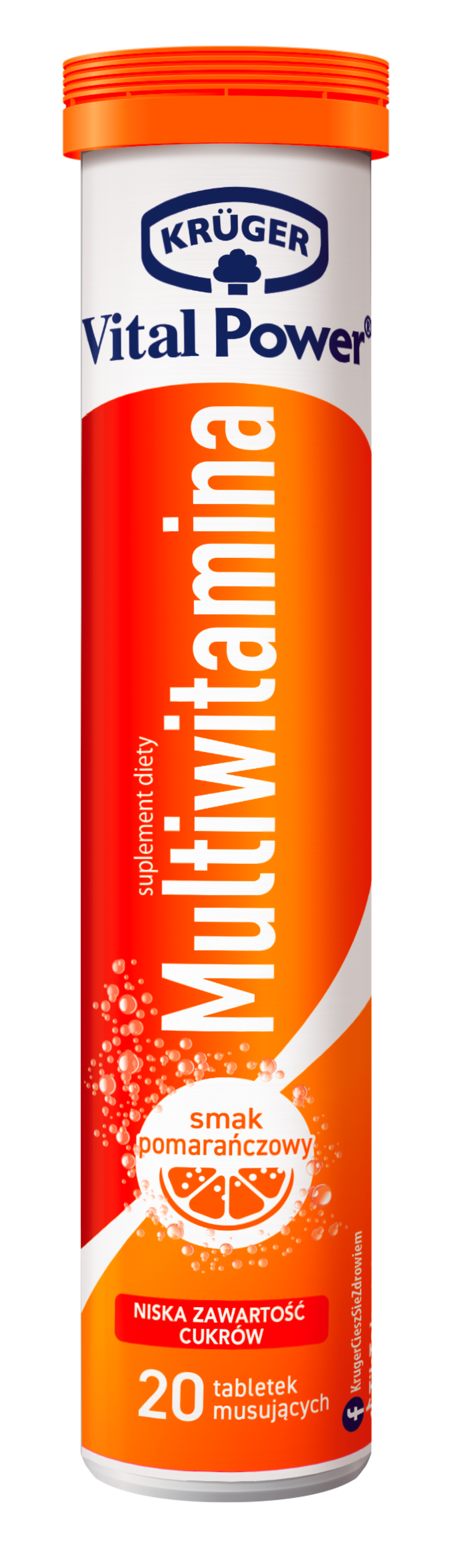 Kruger Witamina Musująca Multiwitamina 90G