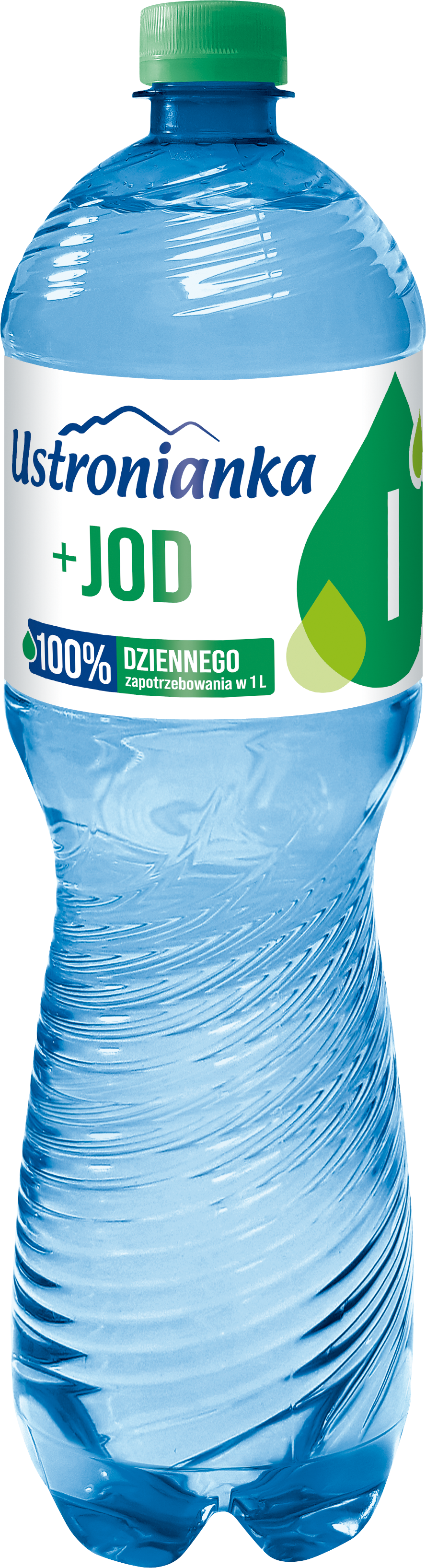 Ustronianka Woda Gazowana Z Jodem 1,5L Kaucja